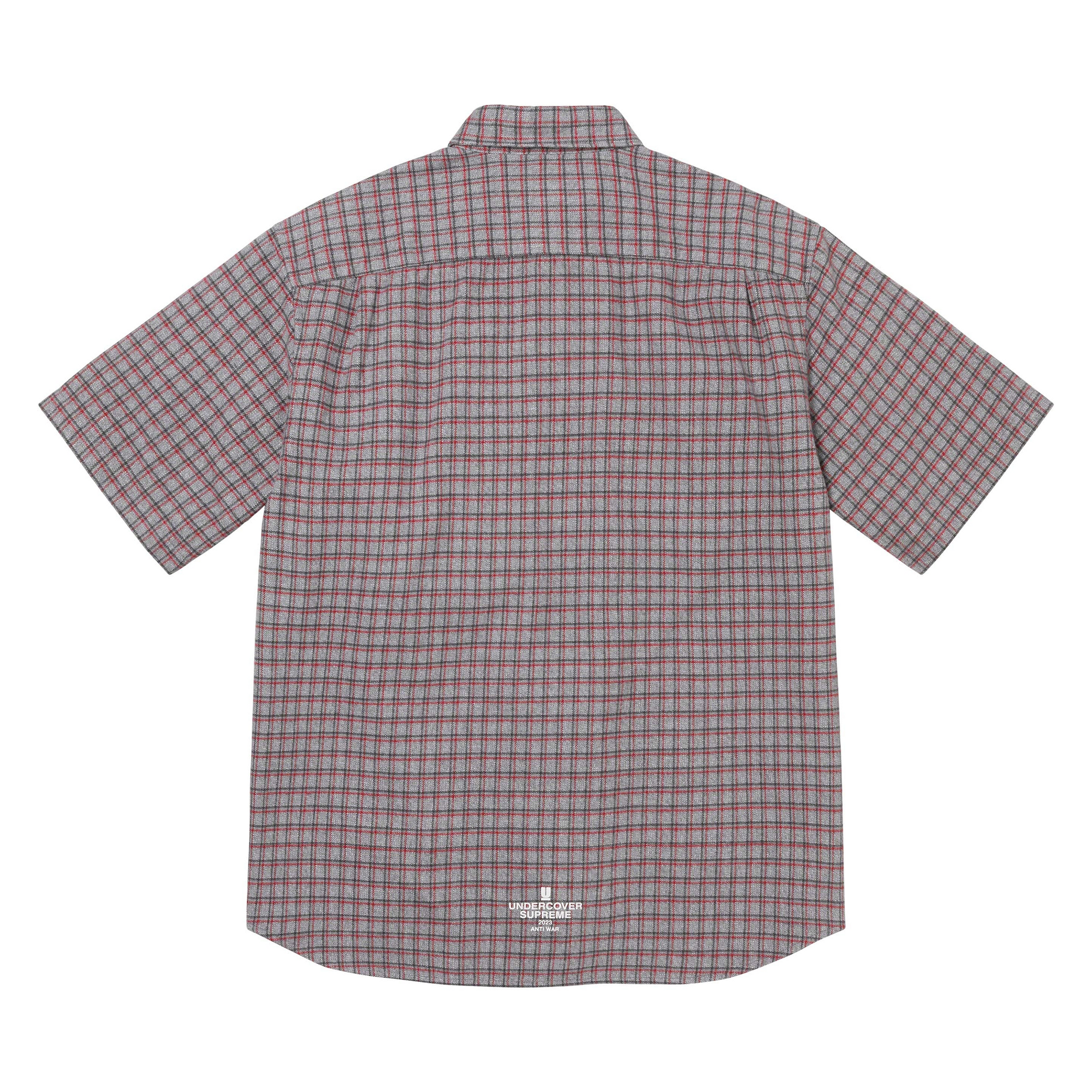Supreme × Undercover SS23 Arabic Builder Flannel Shirt