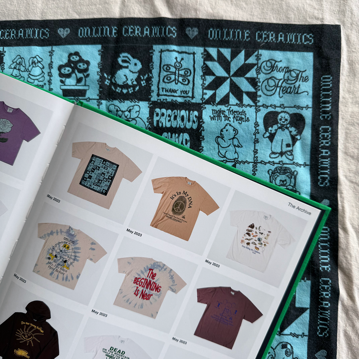 Online Ceramics 2023 Mountain Mist Quilt Tee