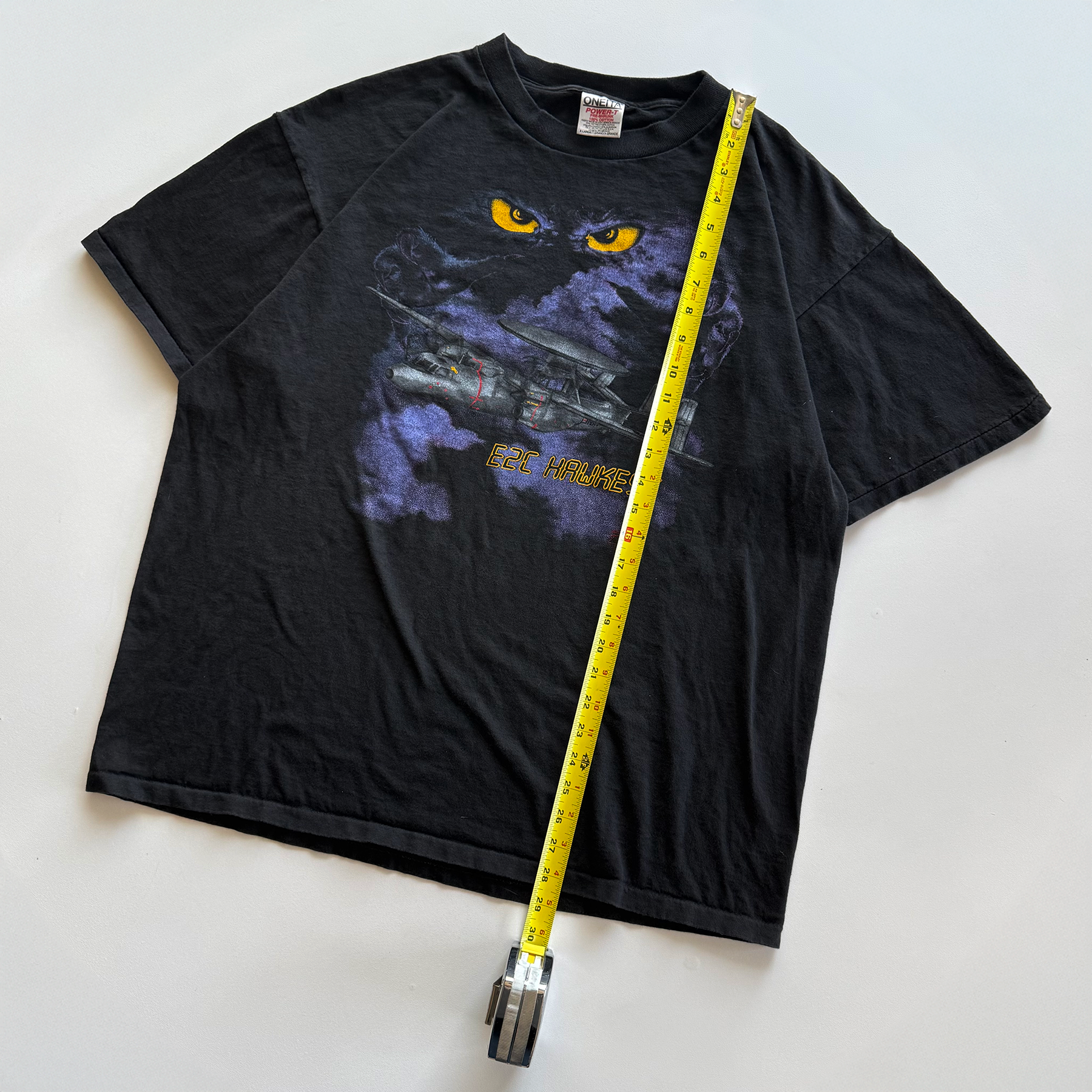 Vintage 1994 Military Air Force Grumman E-2 Hawkeye Tee