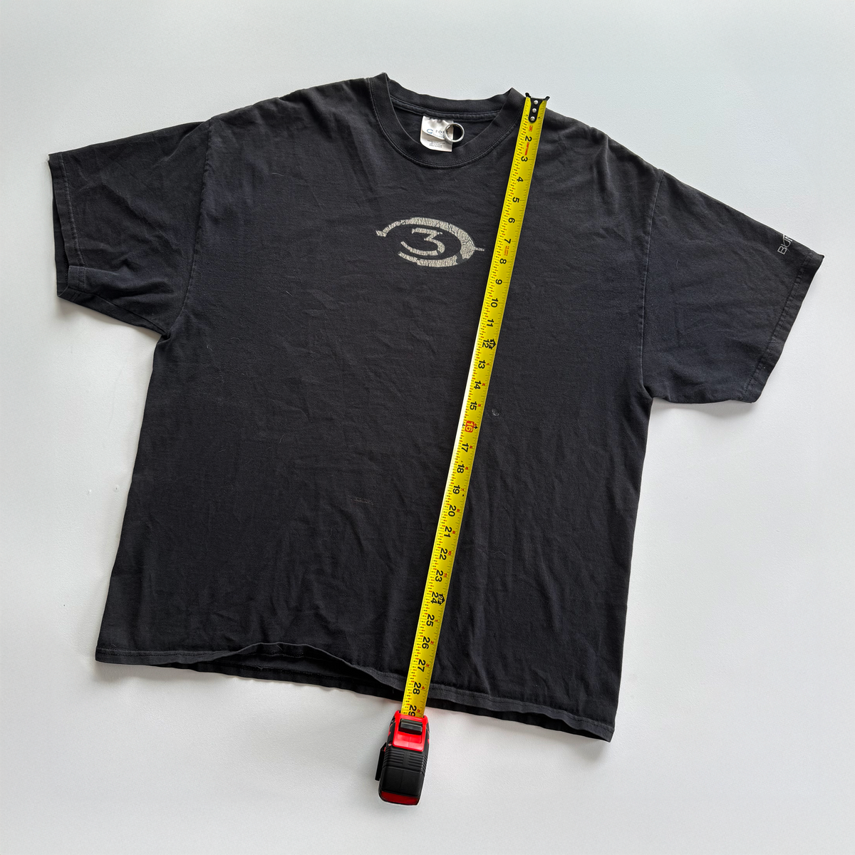 Vintage 2007 Halo 3 Flocked Logo Tee