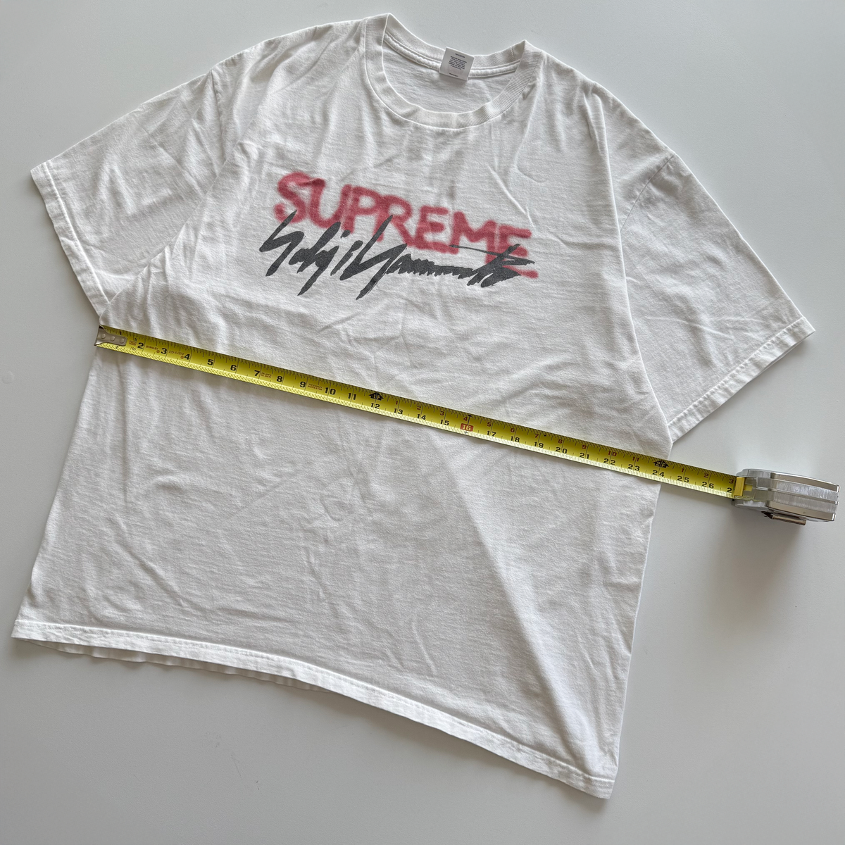 Supreme × Yohji Yamamoto FW20 Logo Tee