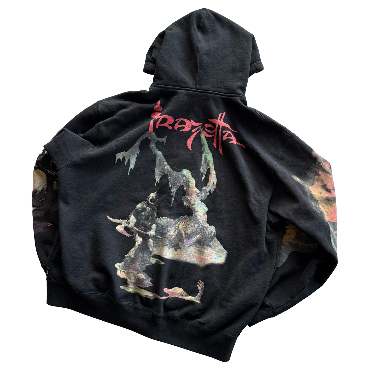 Supreme FW24 Frank Frazetta Zip Up Hooded Sweatshirt