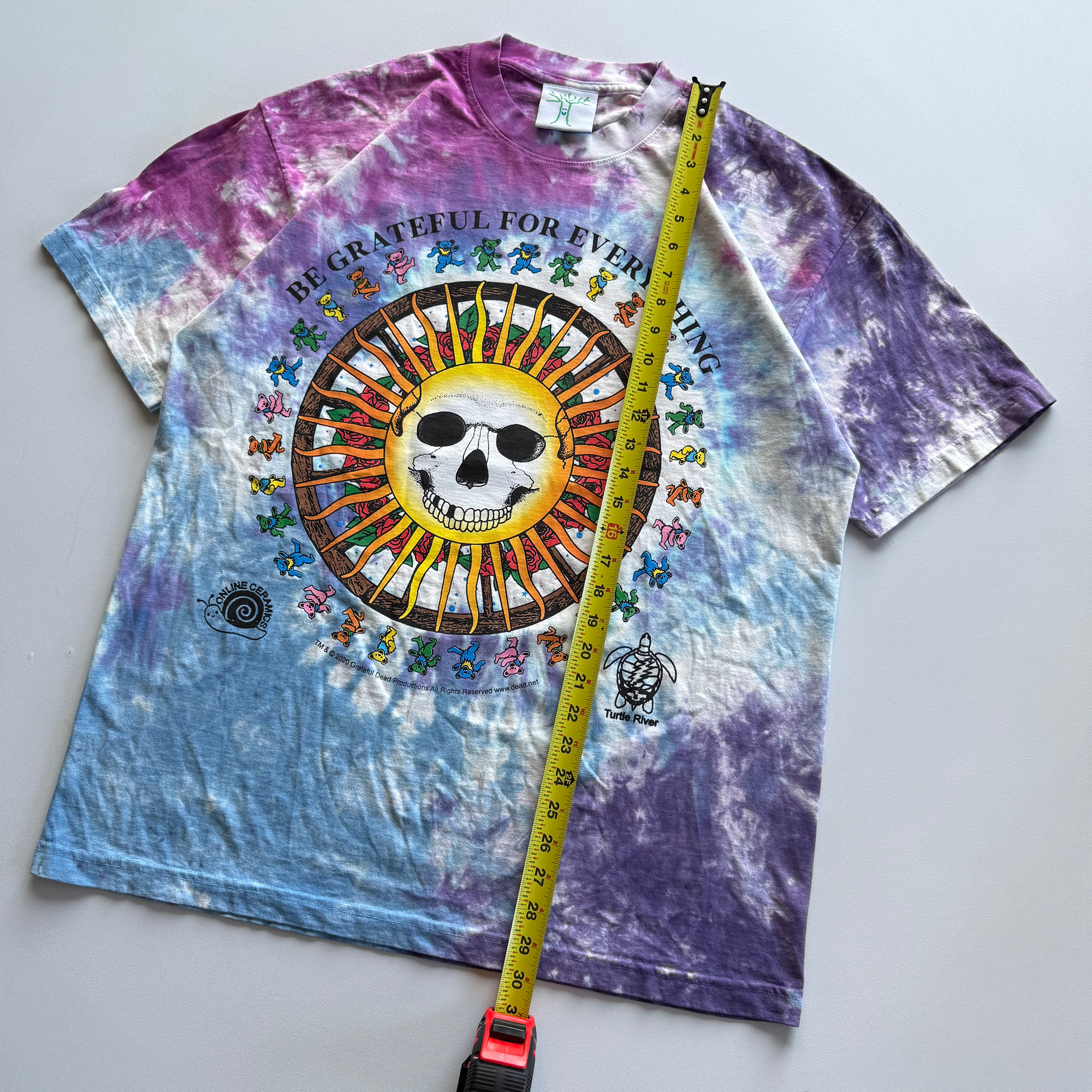 Online Ceramics 2020 Grateful Dead Tie Dye Tee