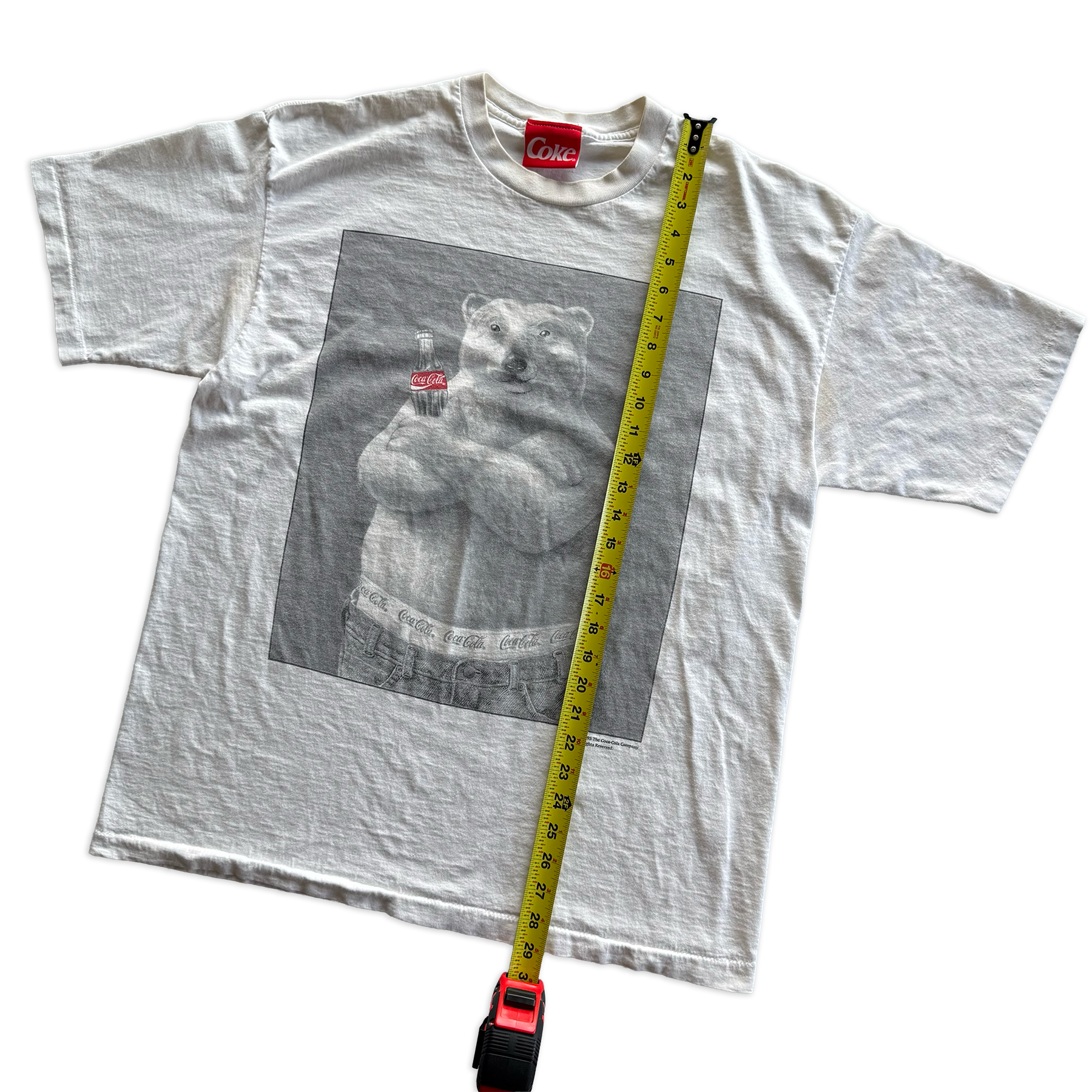 Vintage 1995 Coca Cola Coke Polar Bear Tee