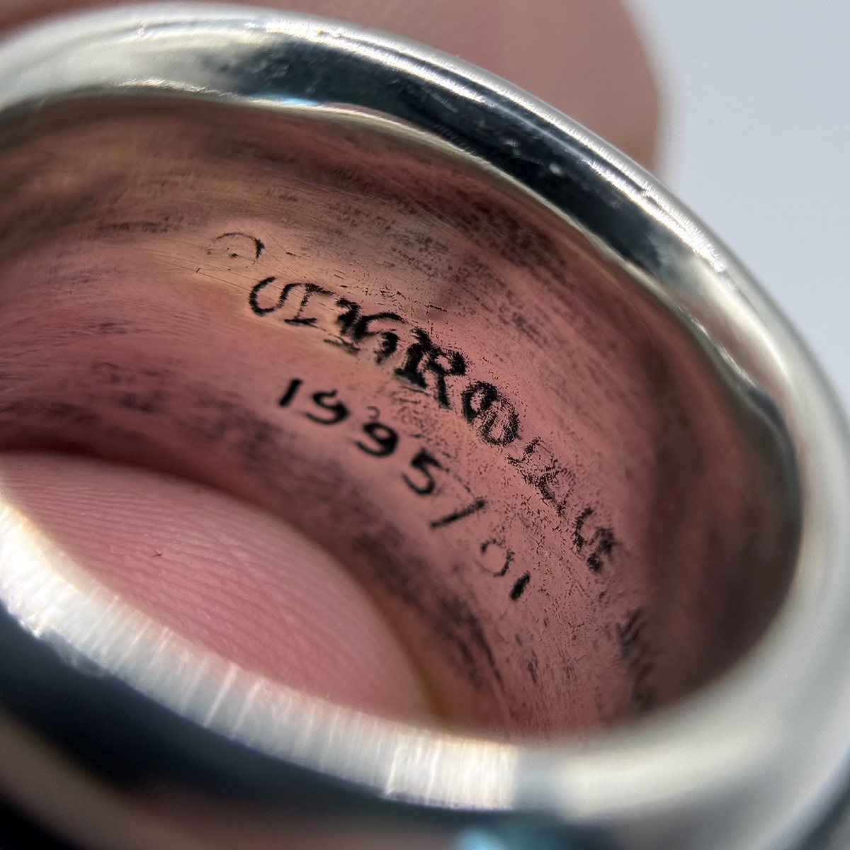 Chrome Hearts Dagger Heart Ring