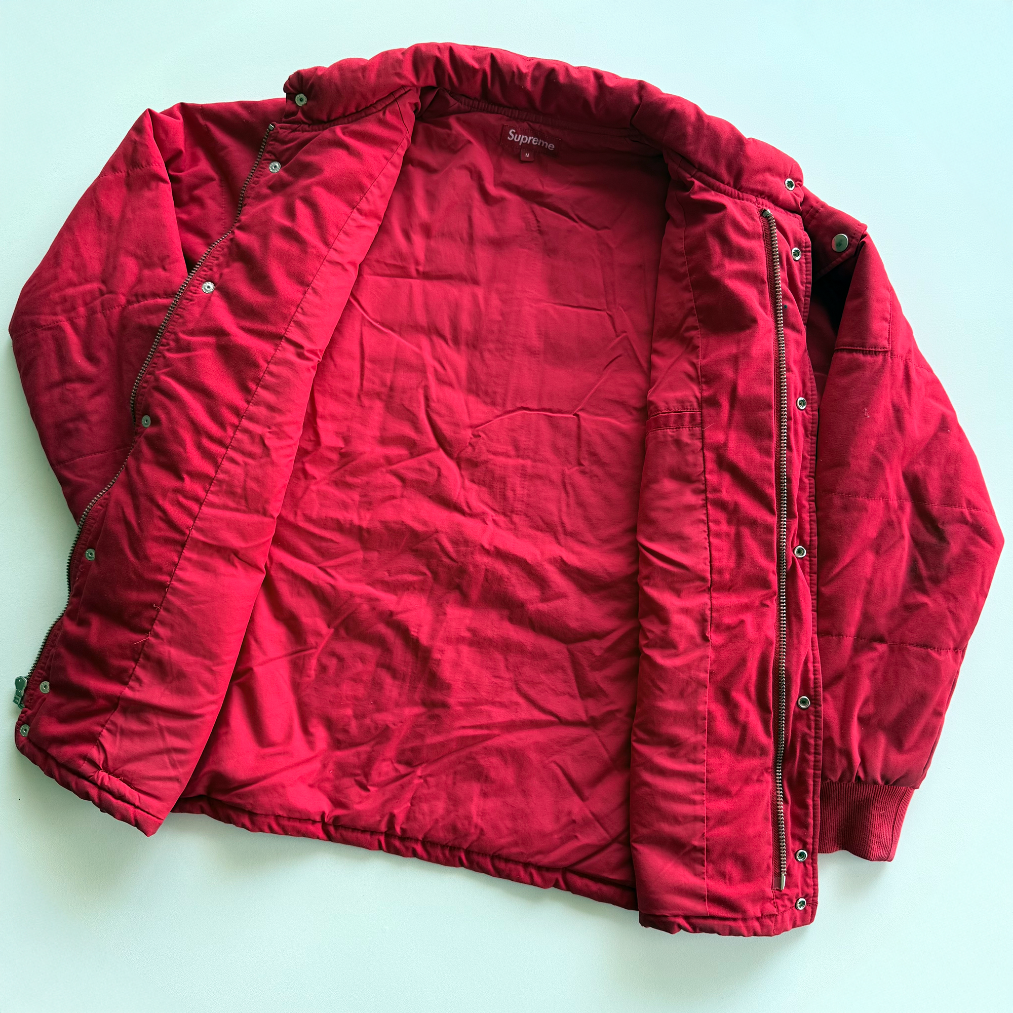 Supreme FW12 Mechanics Puffy Jacket