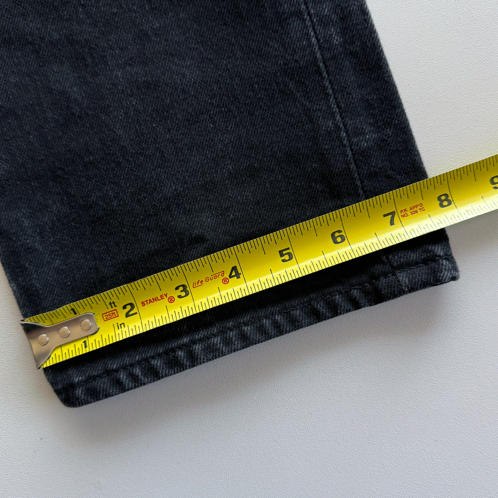 OrSlow 107 Ivy Fit Black Denim Jeans