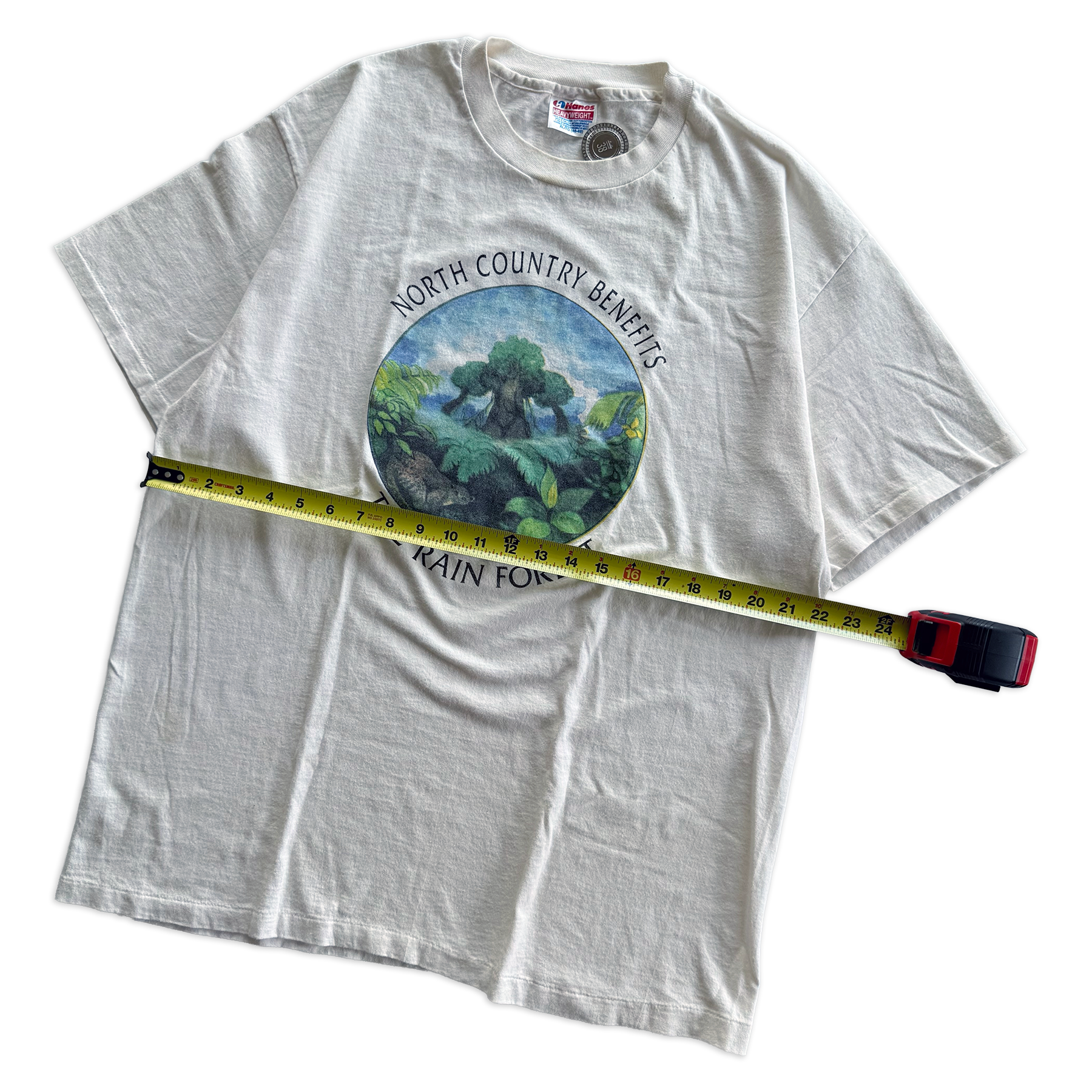 Vintage 1992 Rain Forest Conservation Nature Tee