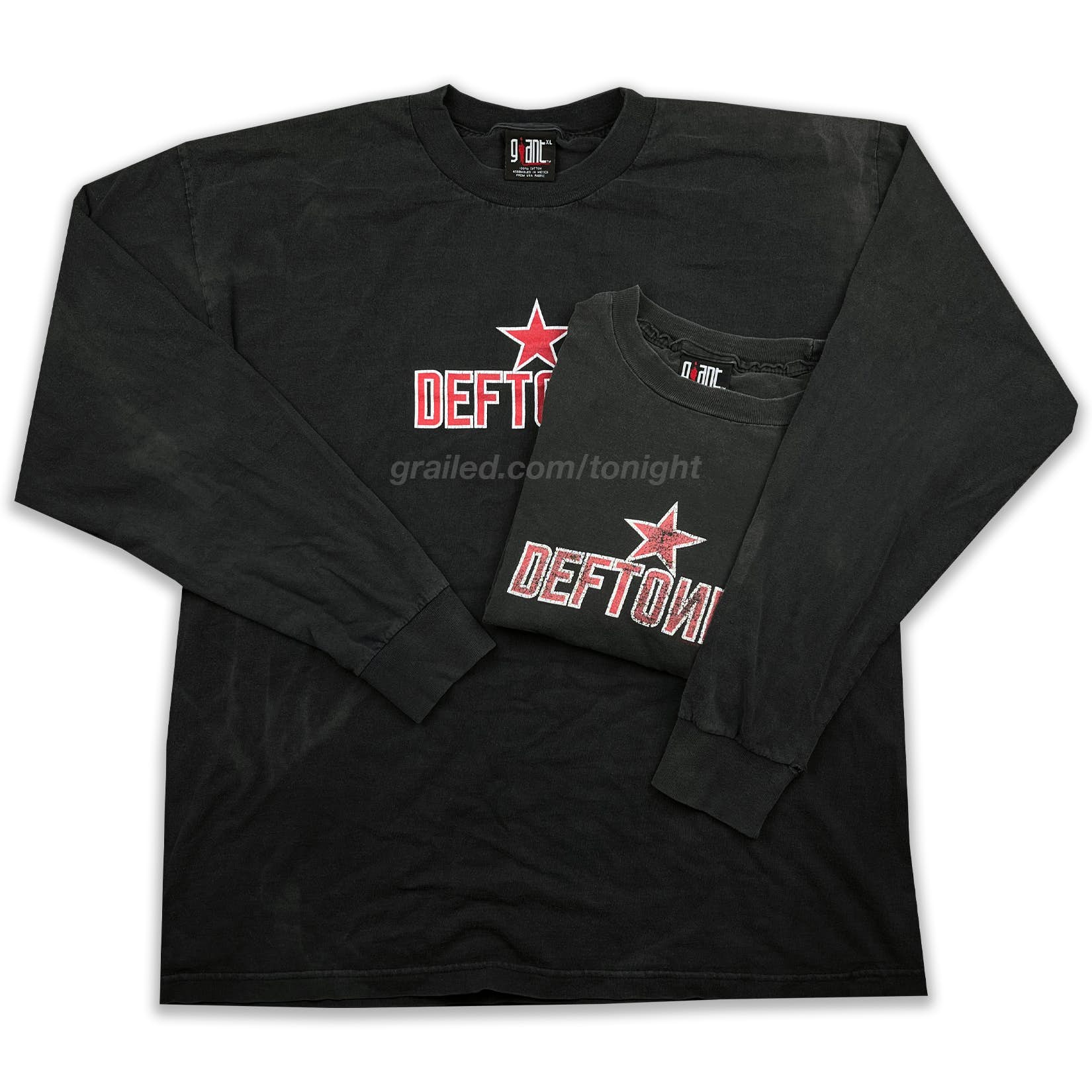 Vintage 1990s Deftones Soviet Star Longsleeve Tee