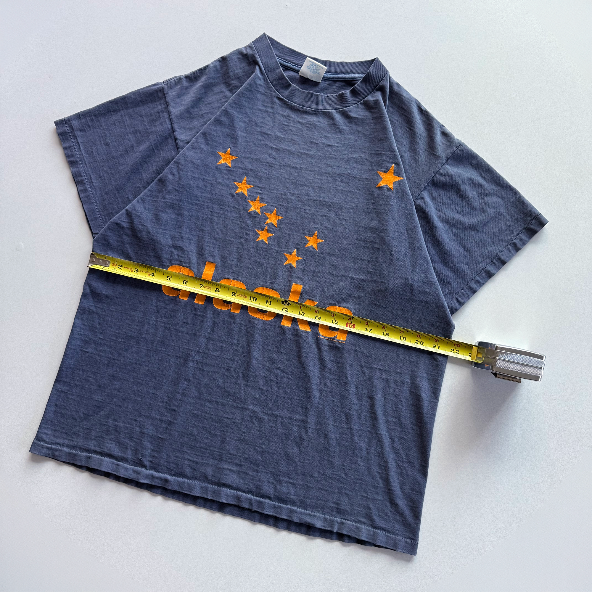 Vintage 1988 Alaska State Flag Star Tee