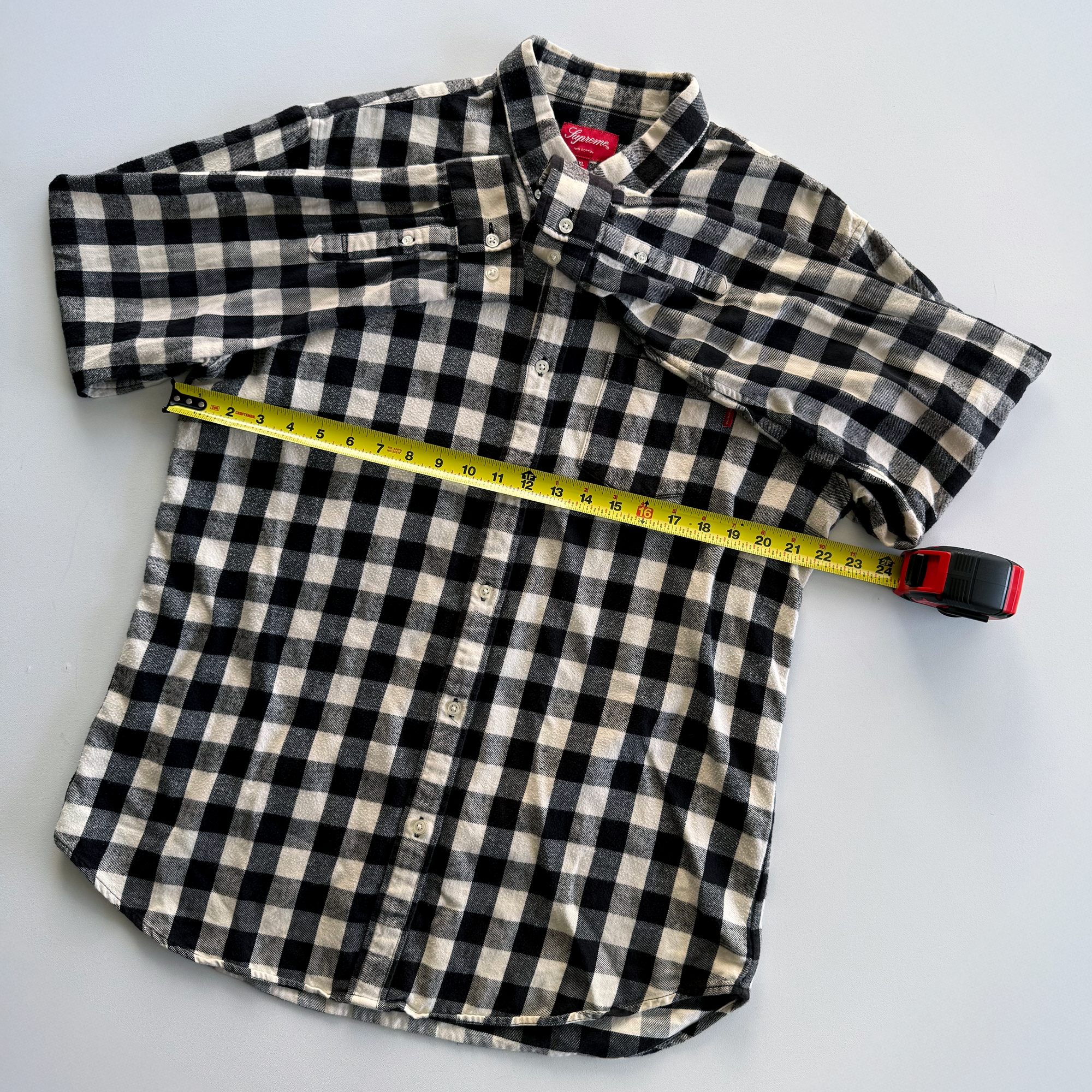 Supreme FW15 Small Buffalo Flannel Shirt