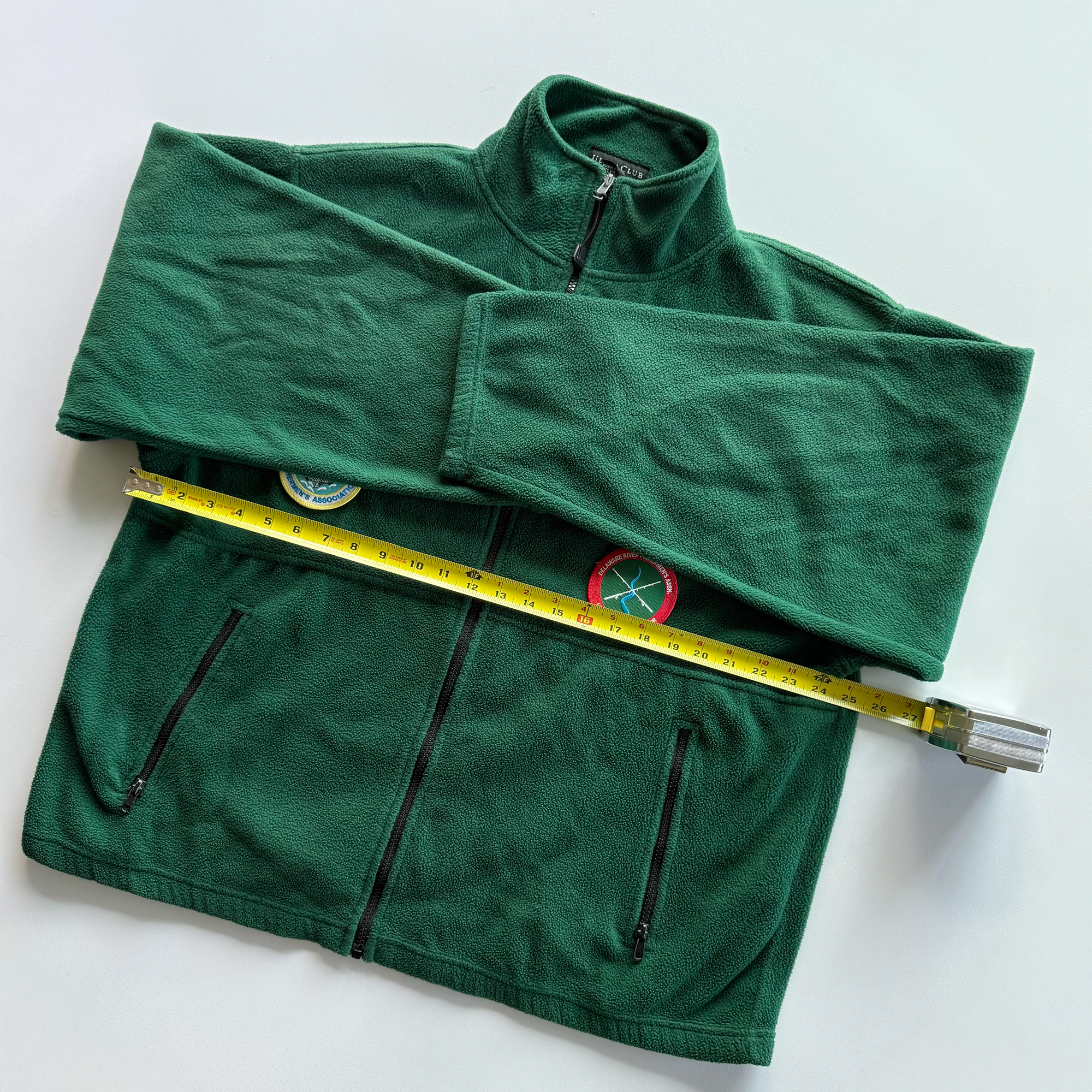 Vintage 1990s Fishing and Wildlife Fleece Zip Up Jacket