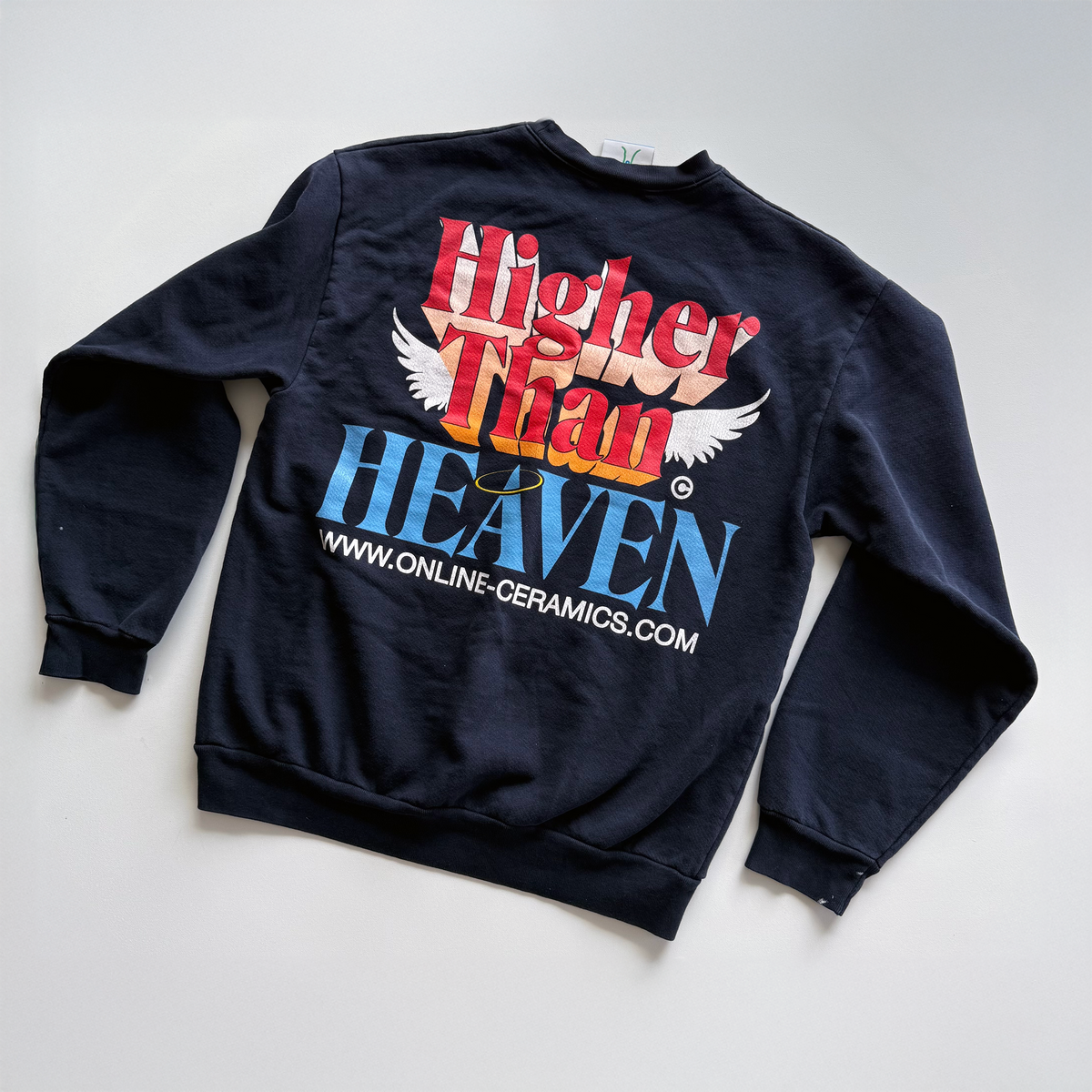Online Ceramics 2022 "Higher Than Heaven" Crewneck