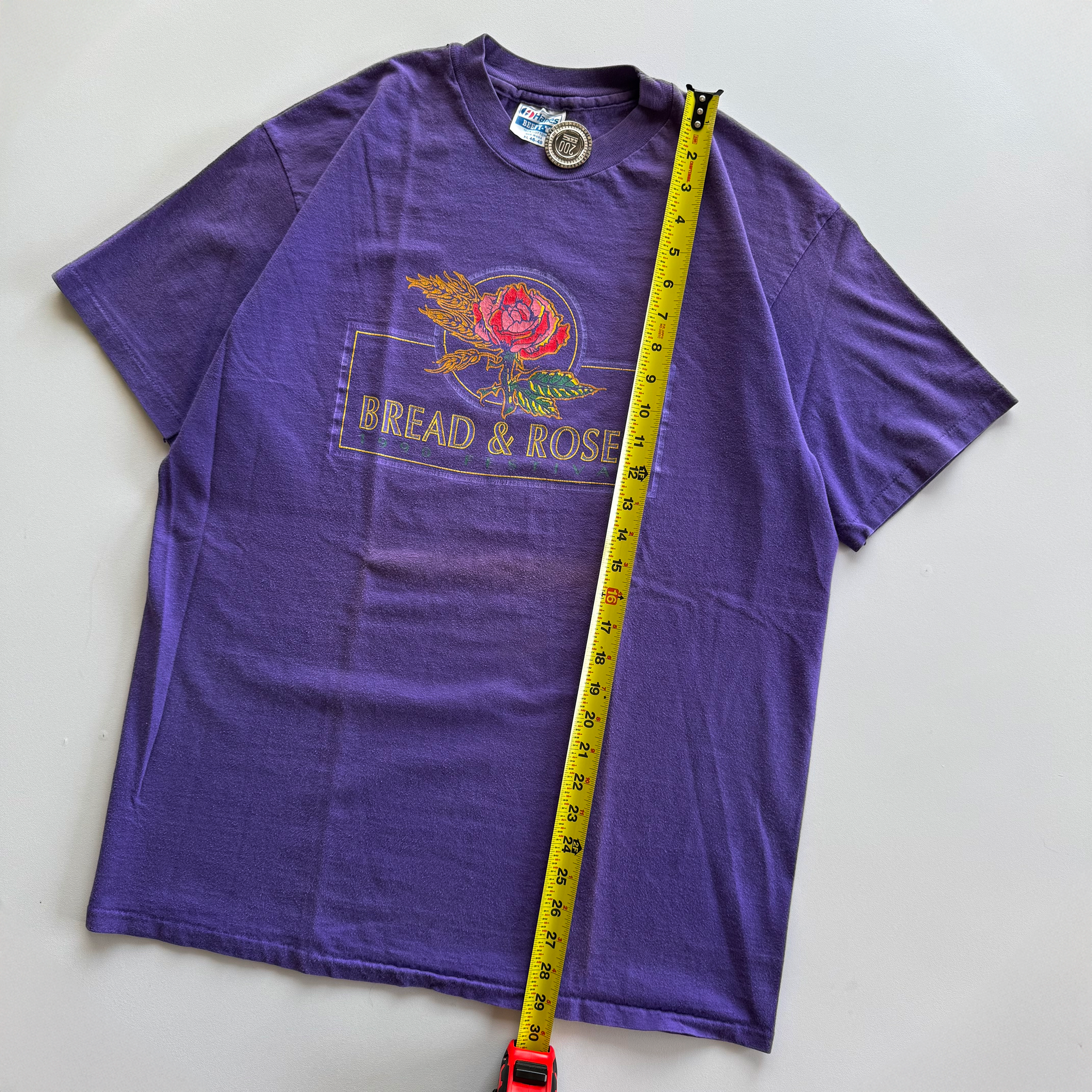 Vintage 1990 Bread And Roses Festival UC Berkeley Tee
