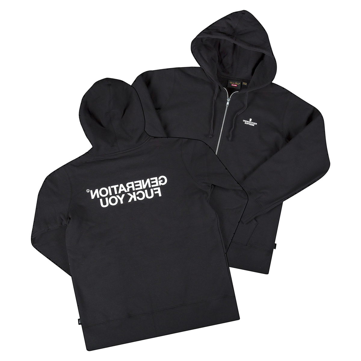 Supreme x Undercover FW16 Generation Fuck You Zip Up Hoodie