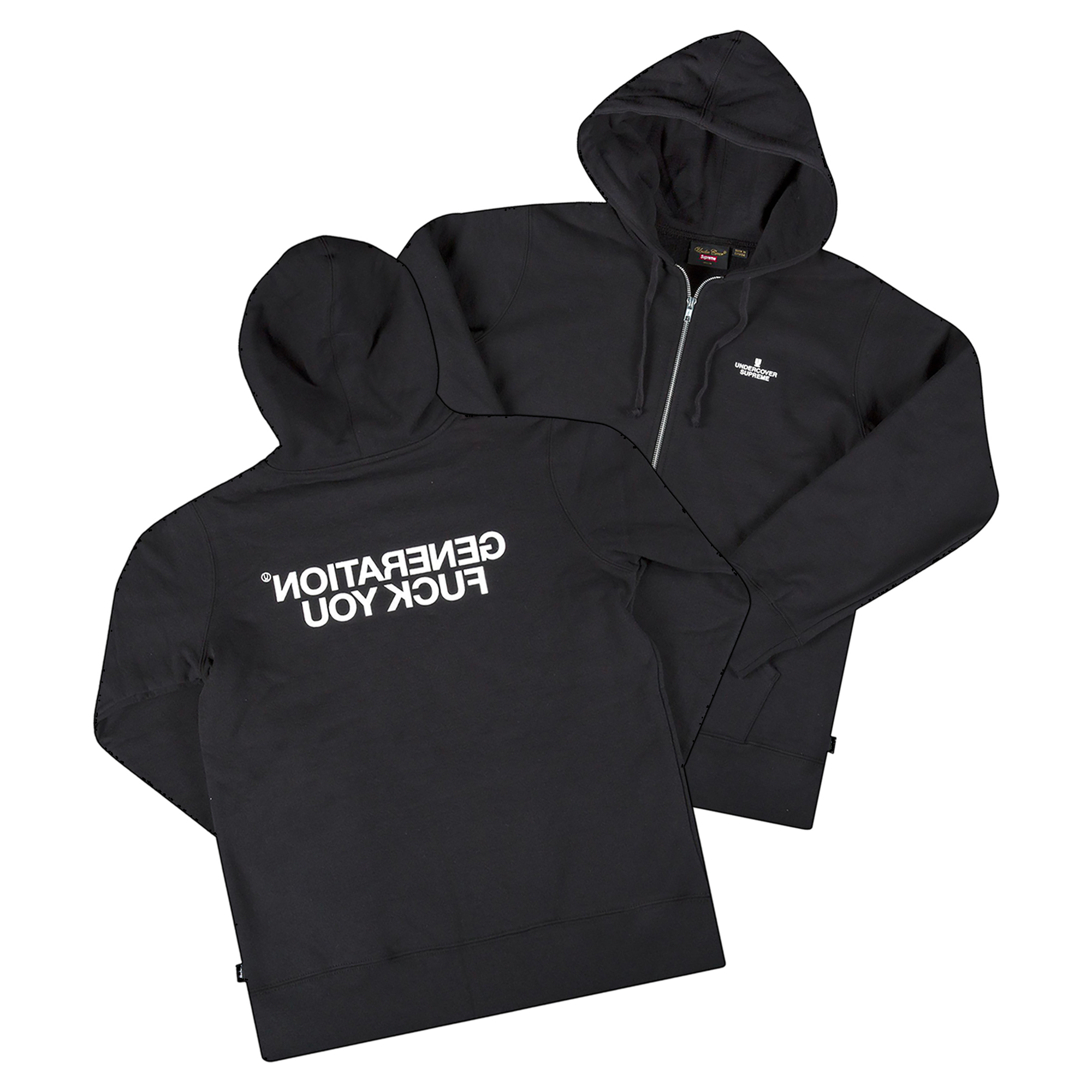 Supreme x Undercover FW16 Generation Fuck You Zip Up Hoodie