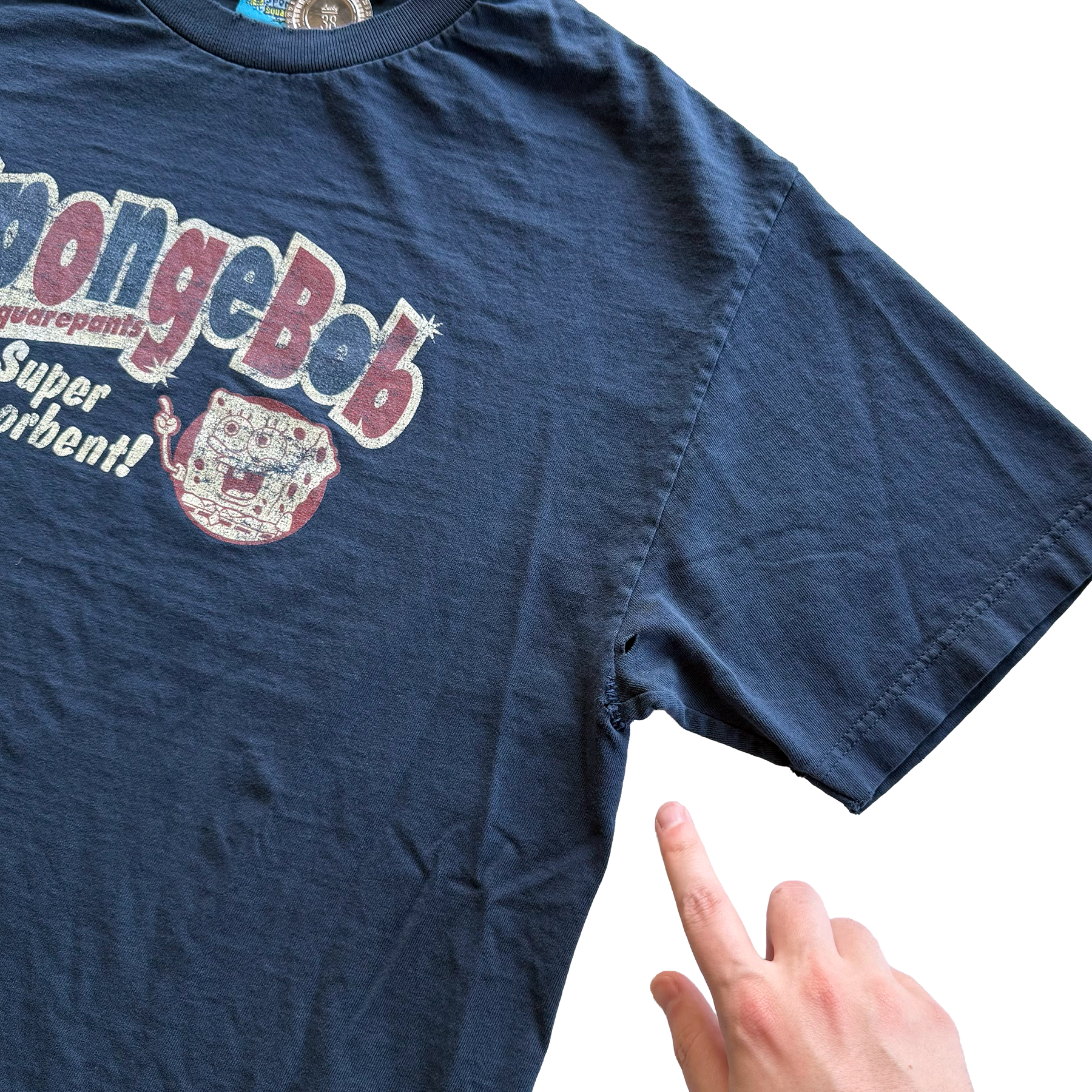Vintage 2001 Nickelodeon SpongeBob SquarePants Tee