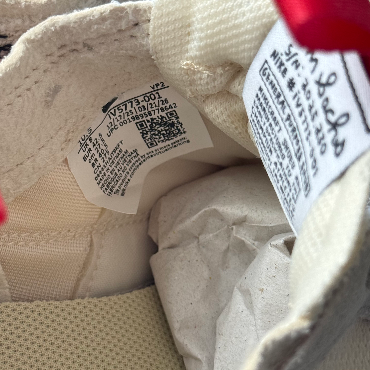 Nike × Tom Sachs  025 NikeCraft General Purpose I.S.R.U. Participation Shoe