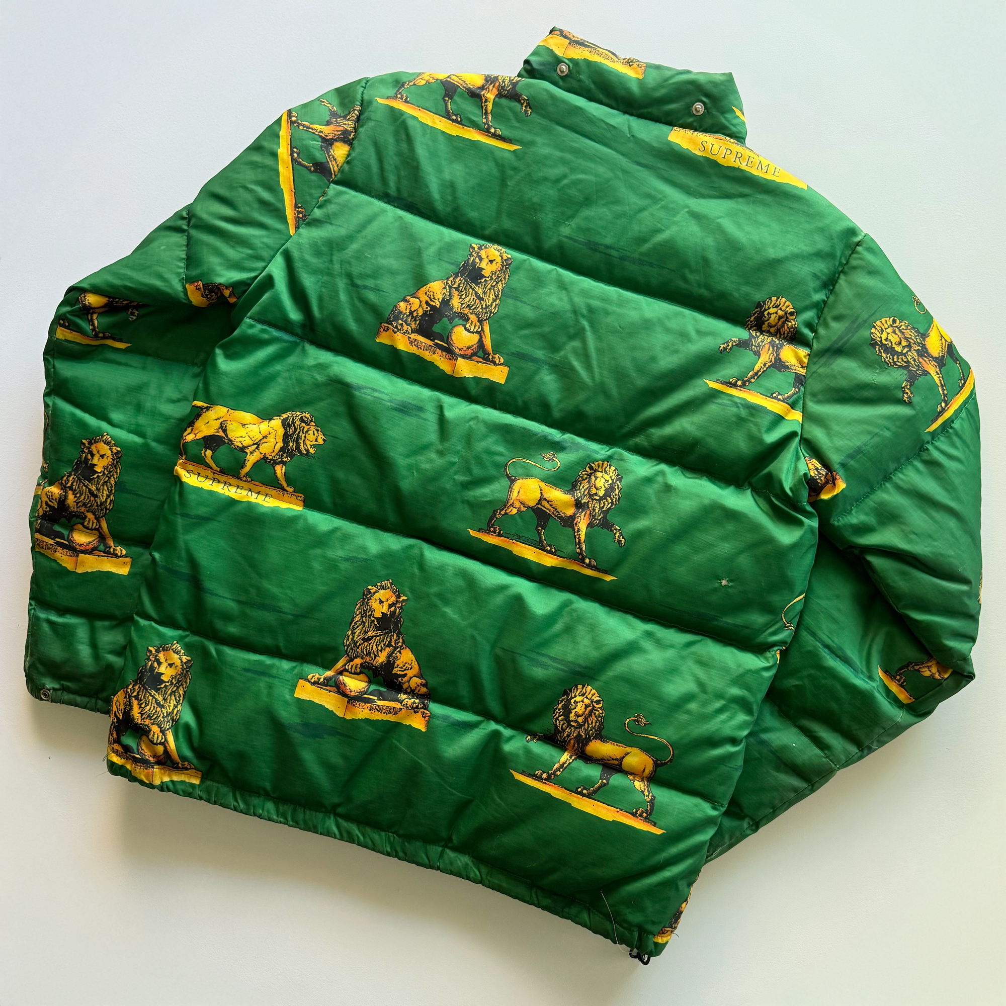 Supreme FW13 Lions Puffy Jacket
