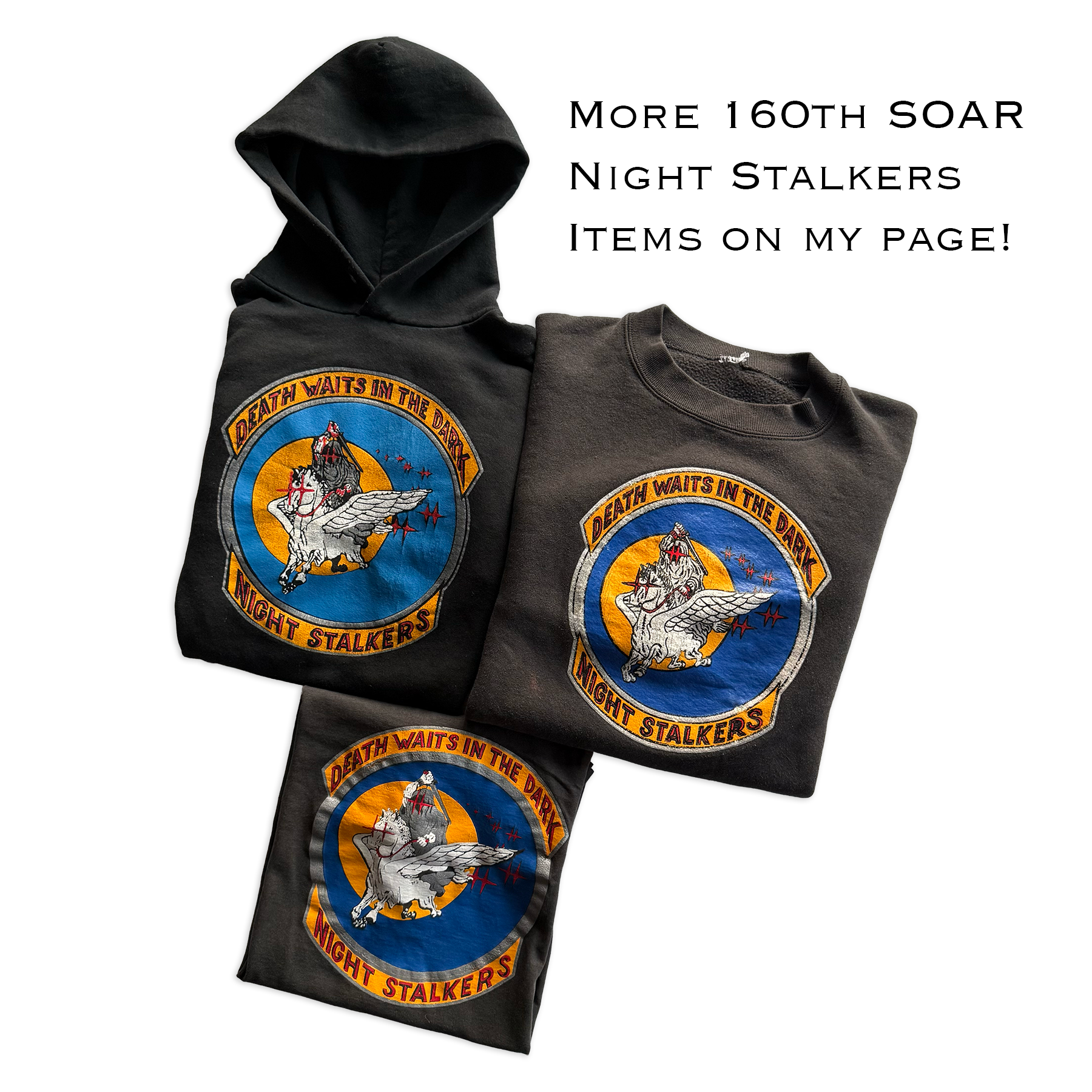 Vintage 1990s 160th SOAR Night Stalkers Tee