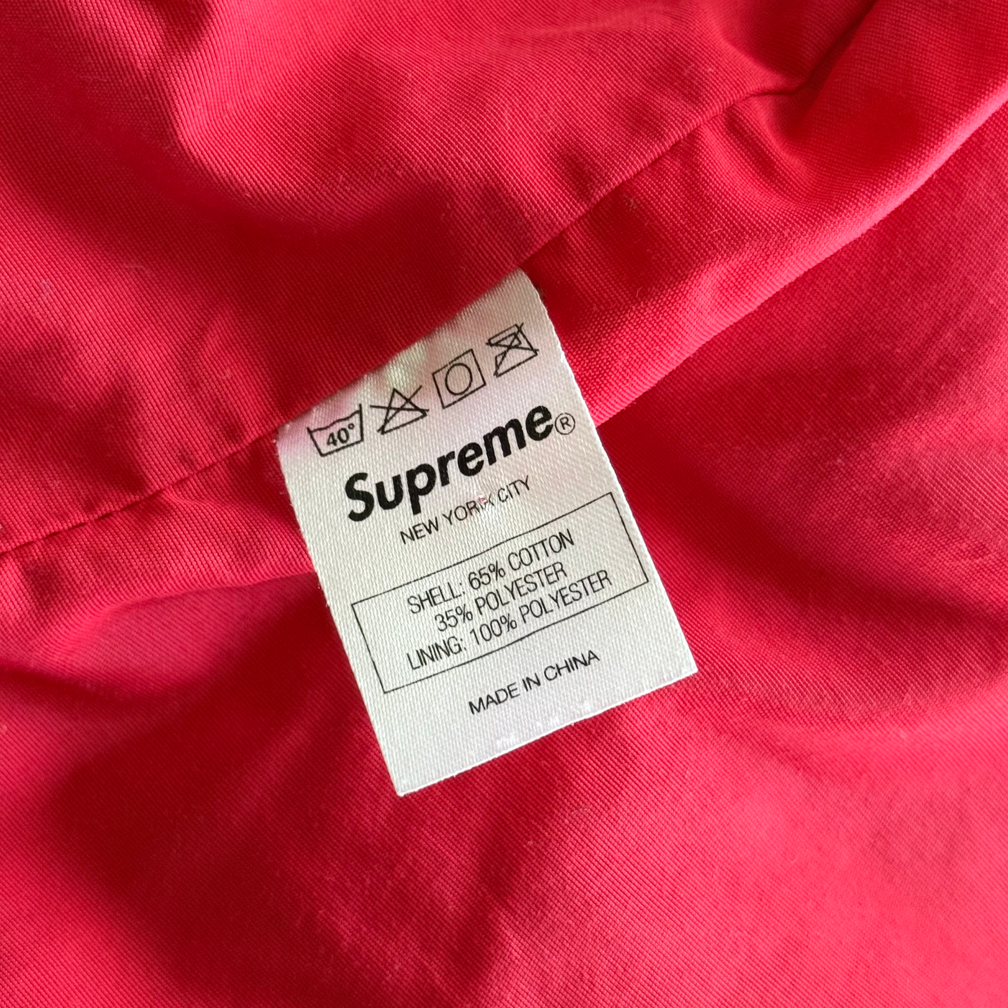 Supreme FW12 Mechanics Puffy Jacket