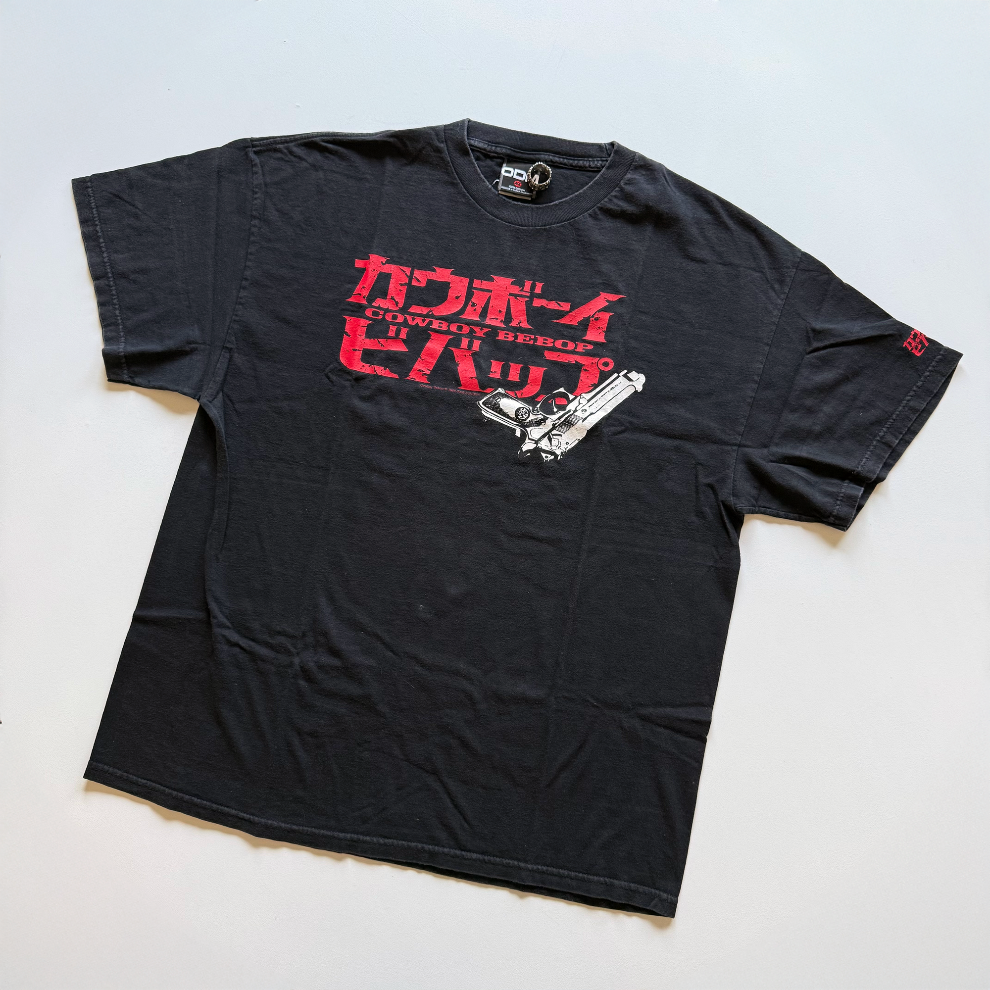 Vintage 2005 Cowboy Bebop ODM Grail Handgun Tee