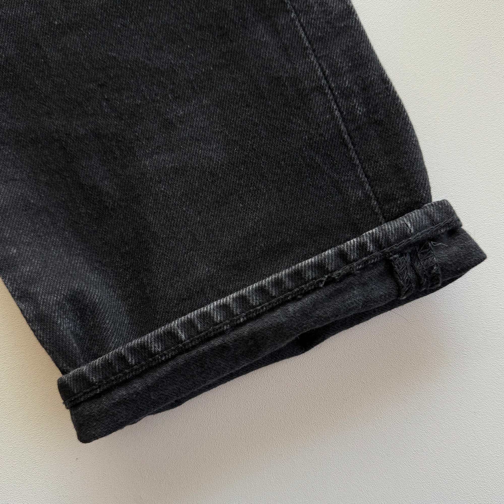 OrSlow 107 Ivy Fit Black Denim Jeans