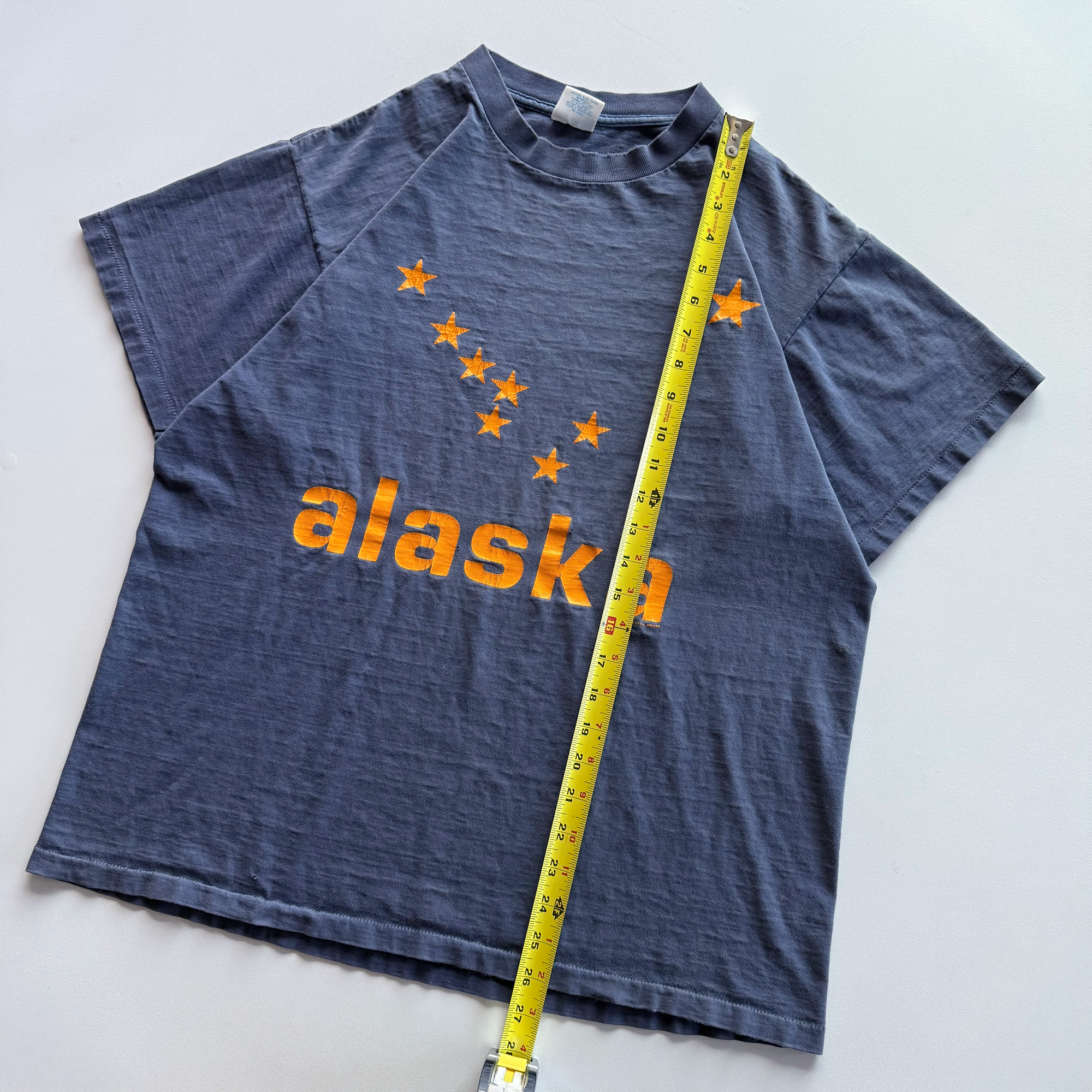 Vintage 1988 Alaska State Flag Star Tee