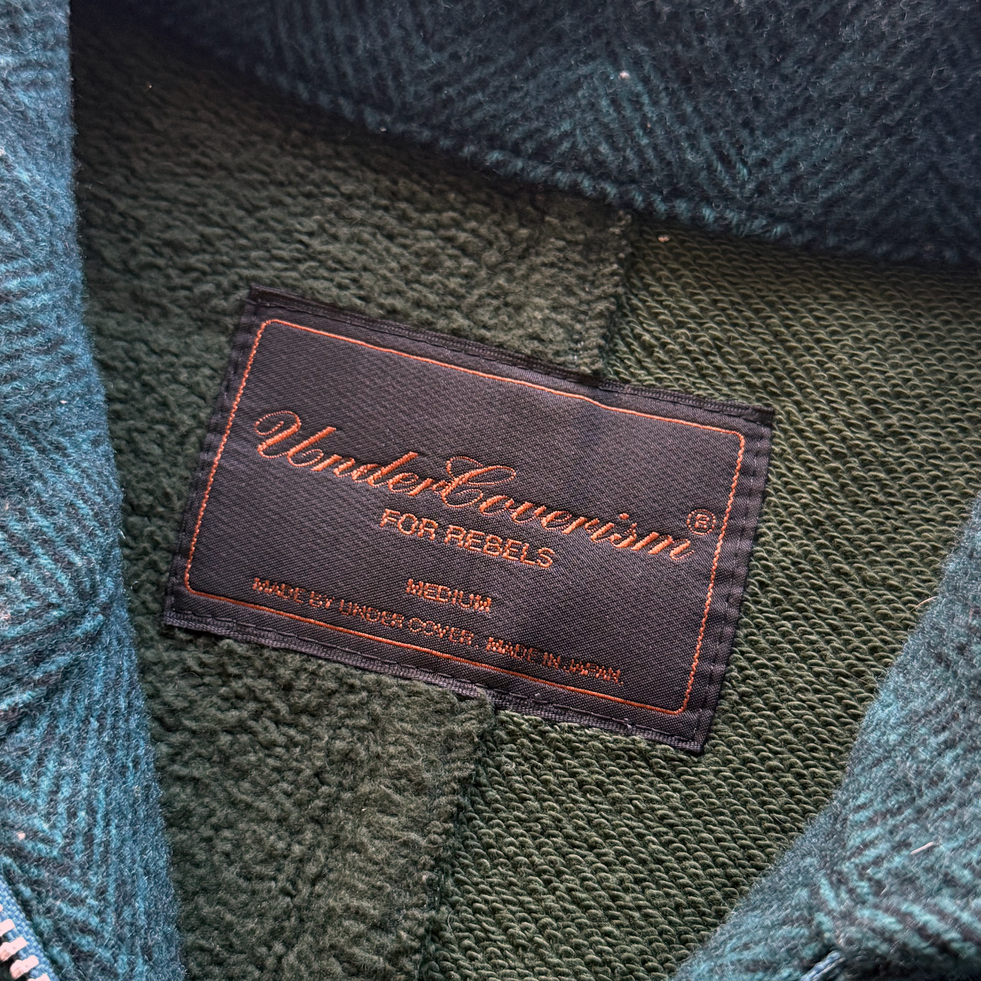 Undercover AW03 Paper Doll Hybrid Reconstructed Wool Jacket