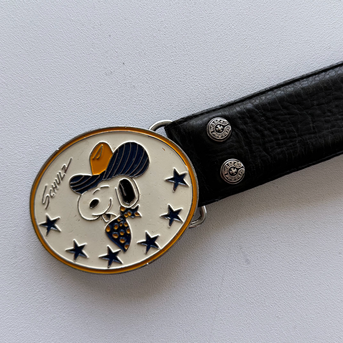 Chrome Hearts 1.5 Inch Leather Belt
