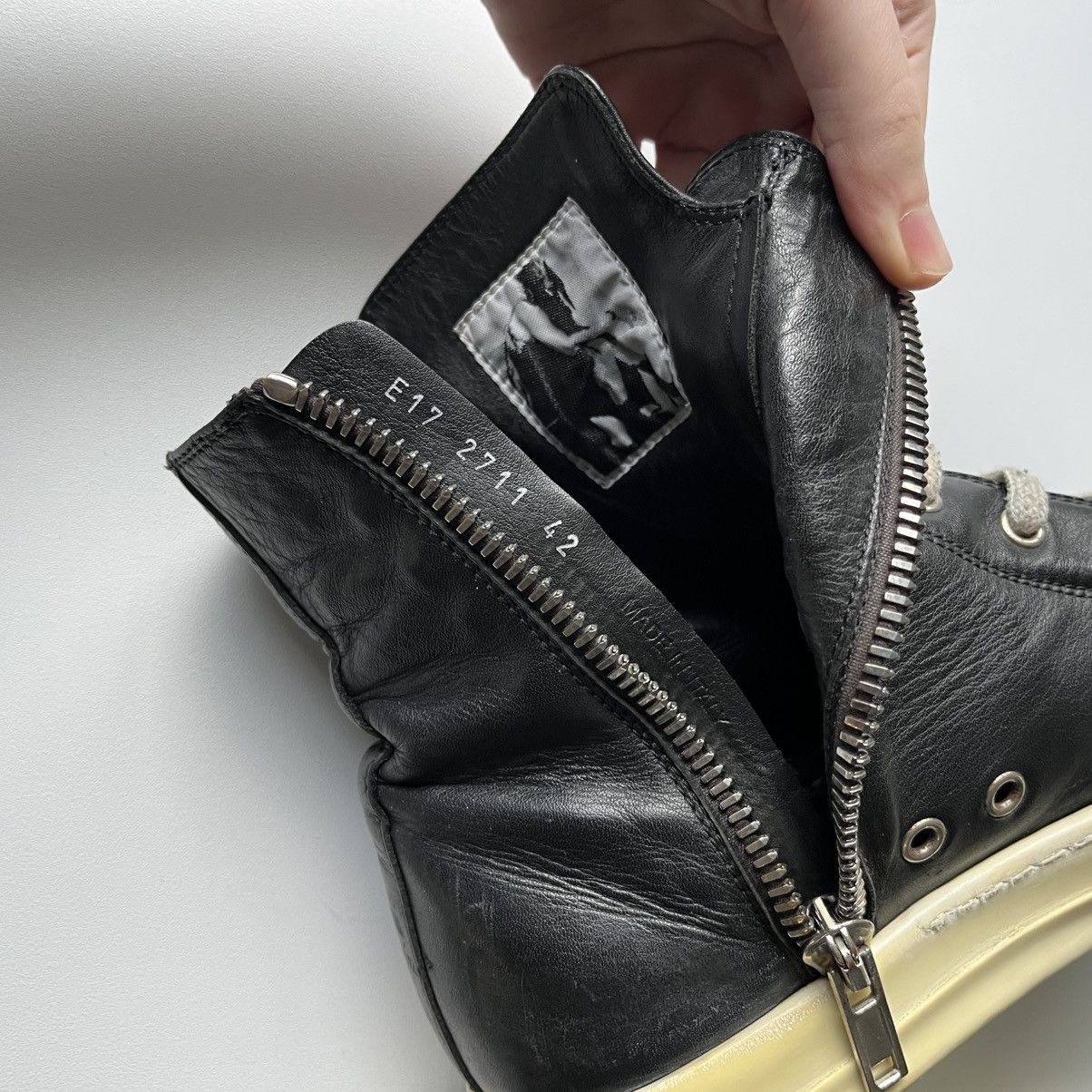 Rick Owens 2017 Mainline High Top Ramones