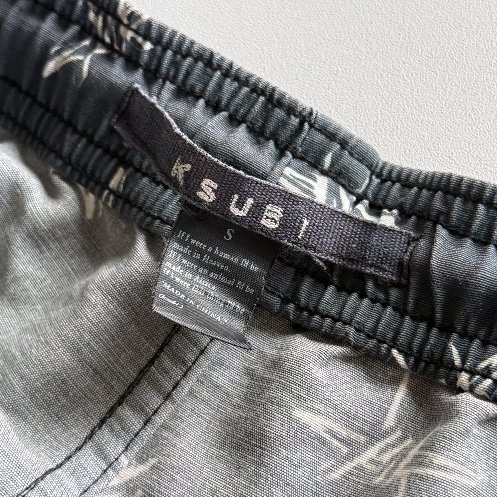 Ksubi 2010s Barbed Wire Shorts