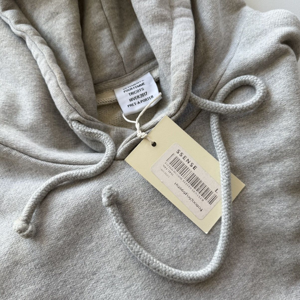 Vetements AW17 Eleven Inch Gun Club Hoodie