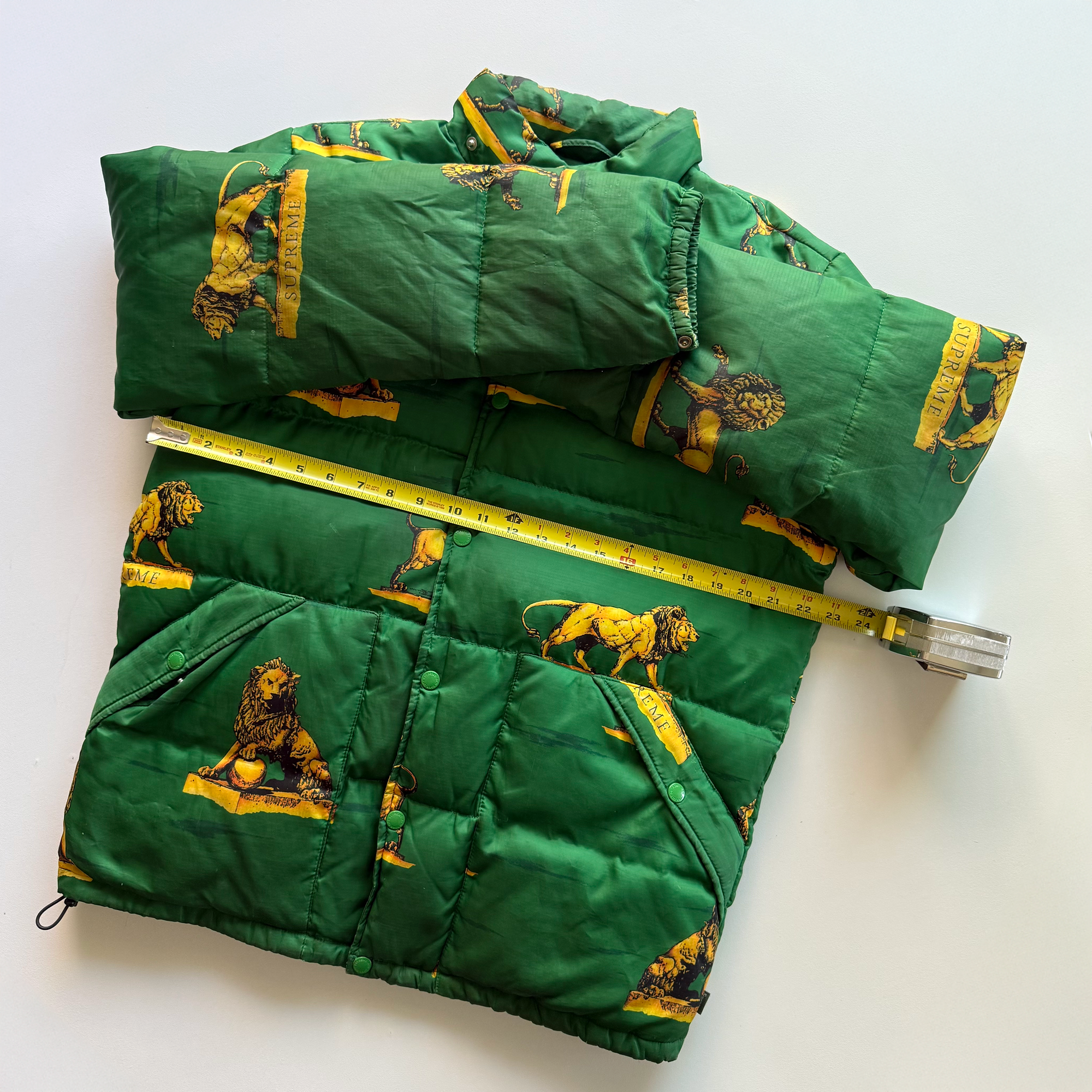 Supreme FW13 Lions Puffy Jacket