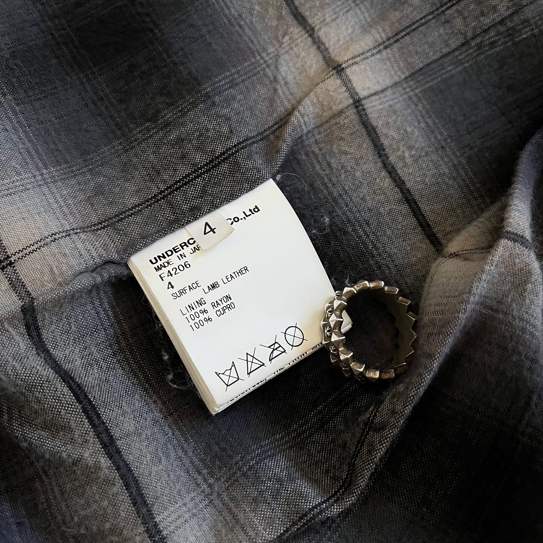 Undercover AW10 GIRA Distressed Leather Rider Jacket