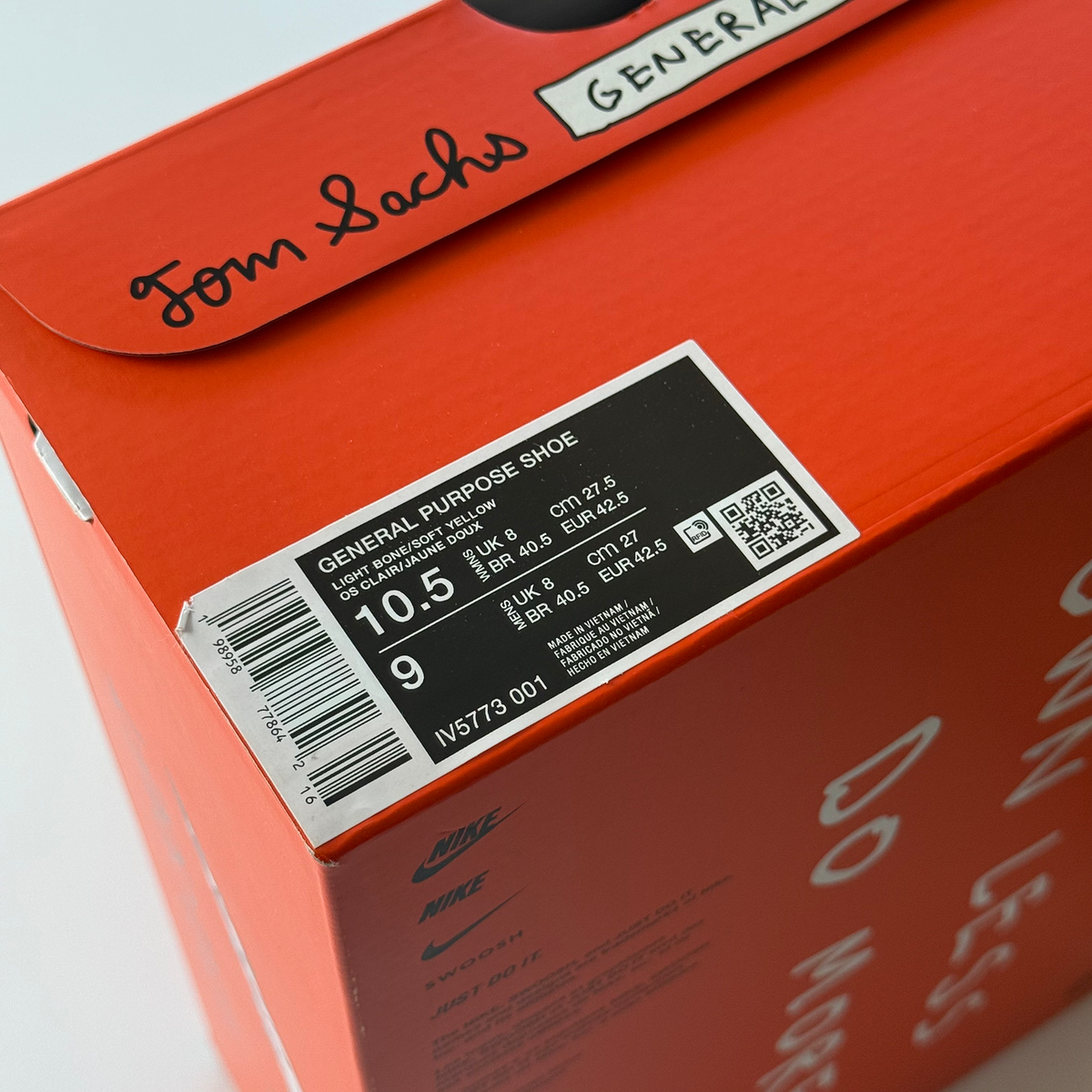 Nike × Tom Sachs  025 NikeCraft General Purpose I.S.R.U. Participation Shoe