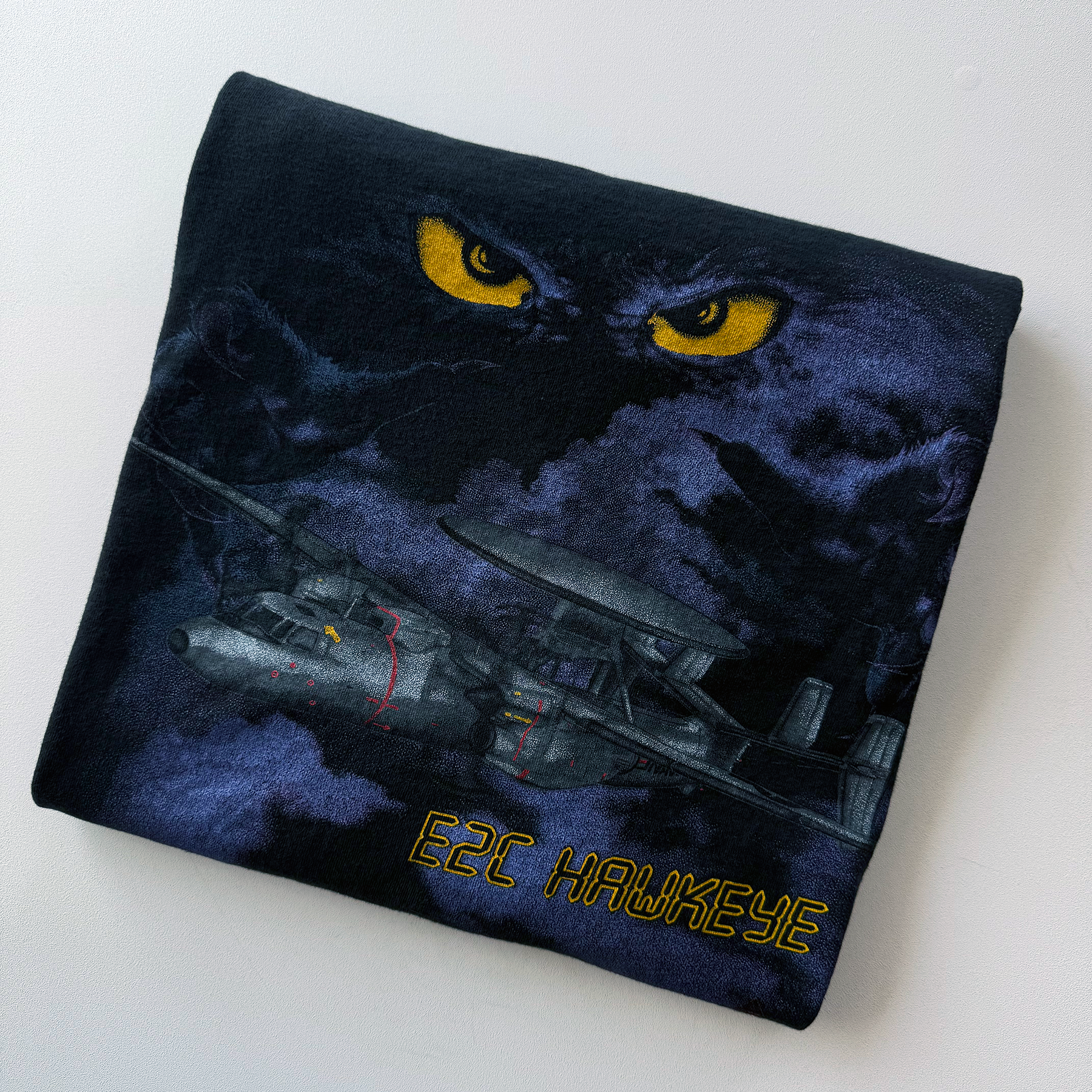 Vintage 1994 Military Air Force Grumman E-2 Hawkeye Tee