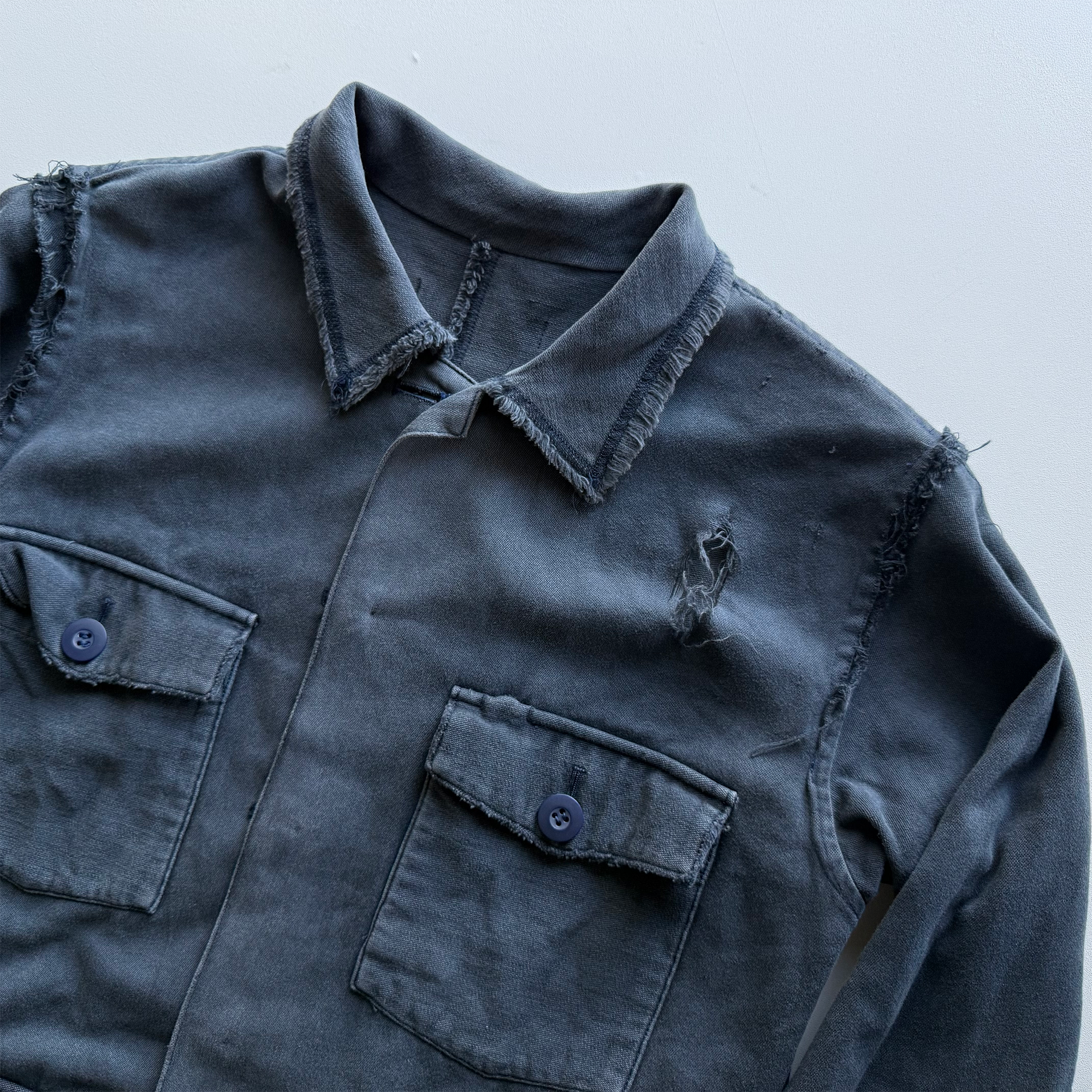 Undercover AW03 Paper Doll Hybrid Reversible Distressed Jacket