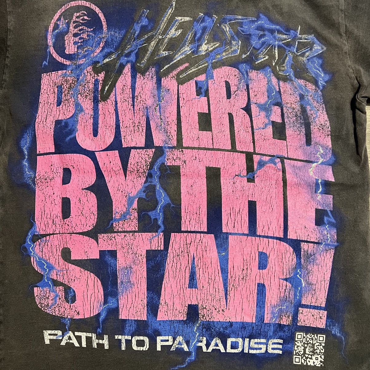 Hellstar SS24 Powered By The Star Sample Tee