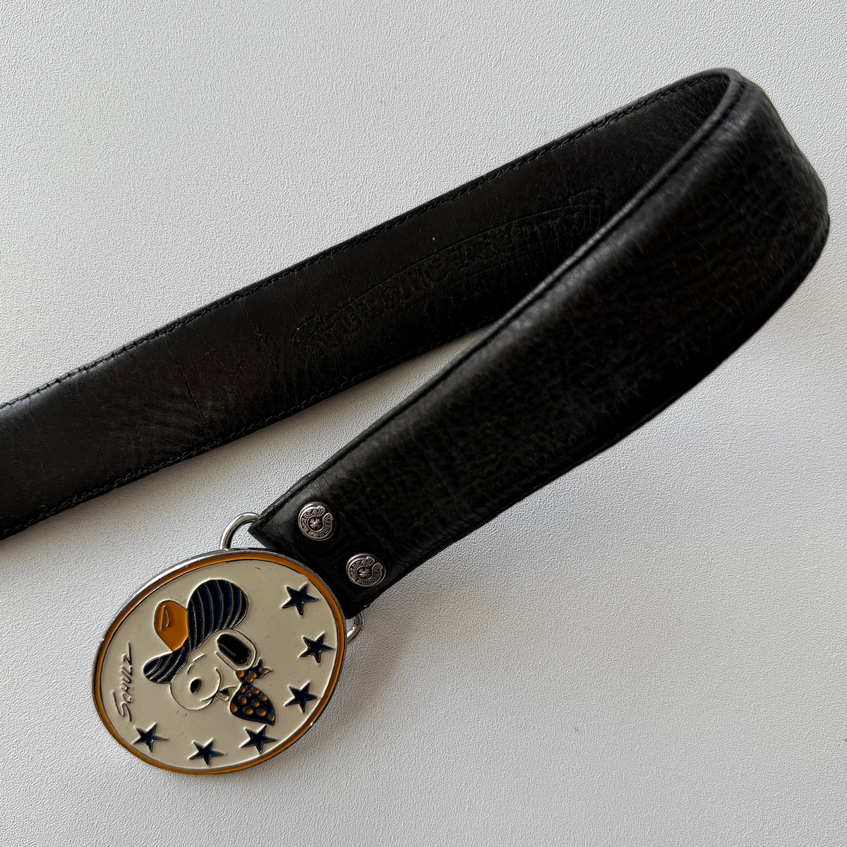 Chrome Hearts 1.5 Inch Leather Belt