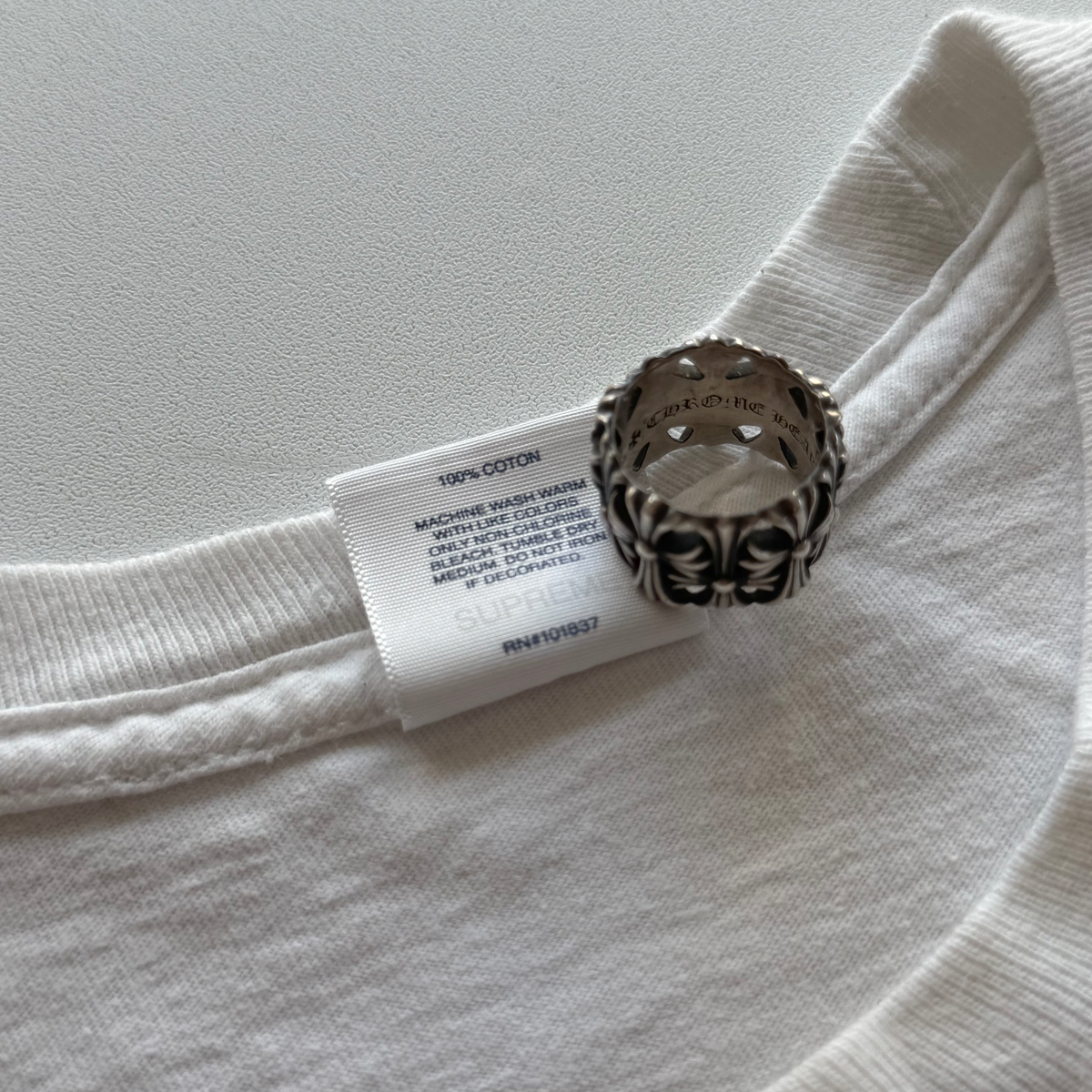 Supreme × Yohji Yamamoto FW20 Logo Tee