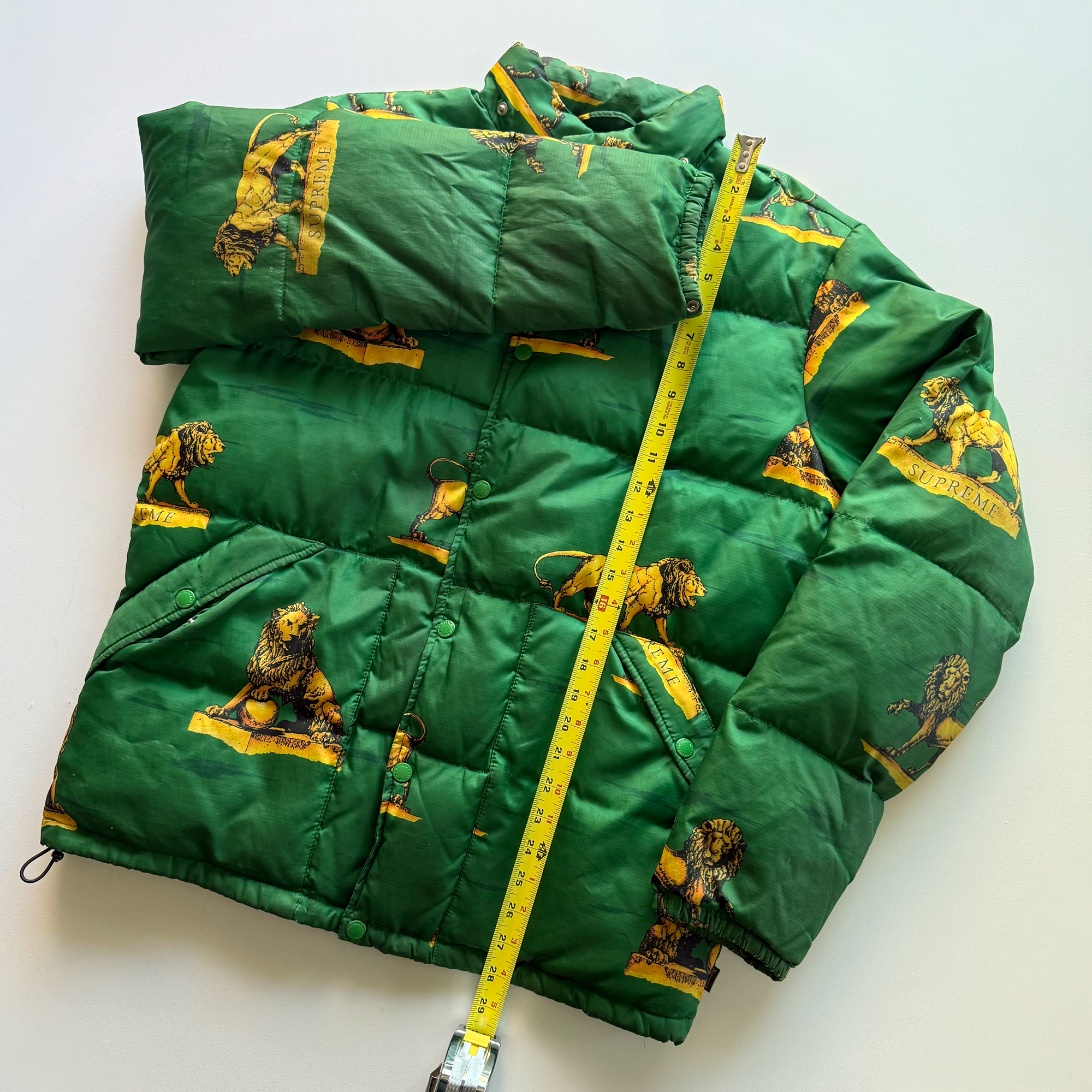 Supreme FW13 Lions Puffy Jacket