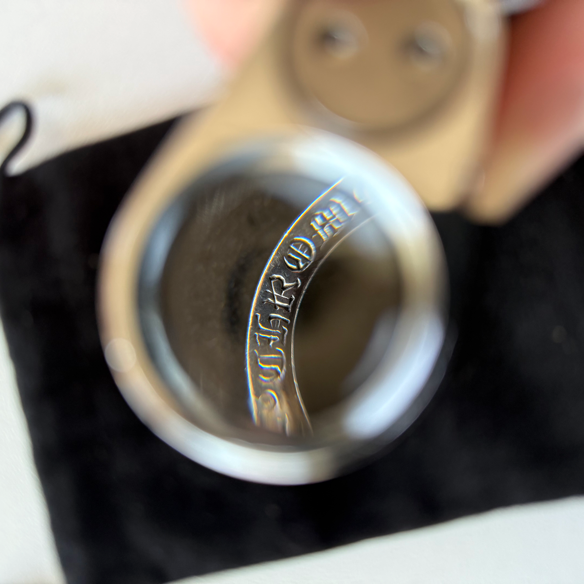Chrome Hearts 3MM Plain Spacer Ring
