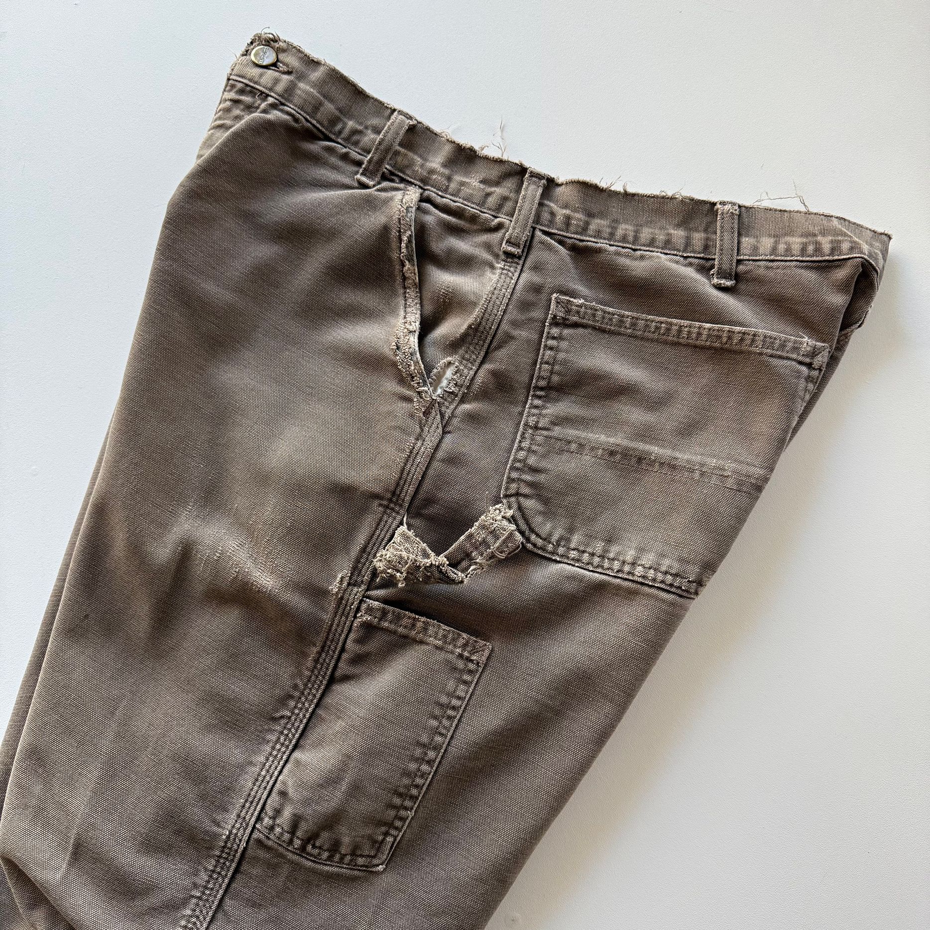 Carhartt 1990s Distressed Blanket Lined Cargo Pants