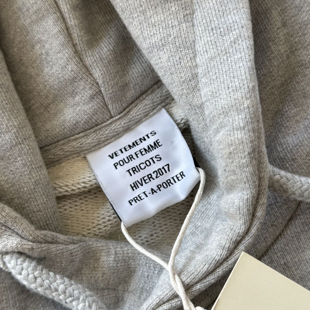 Vetements AW17 Eleven Inch Gun Club Hoodie