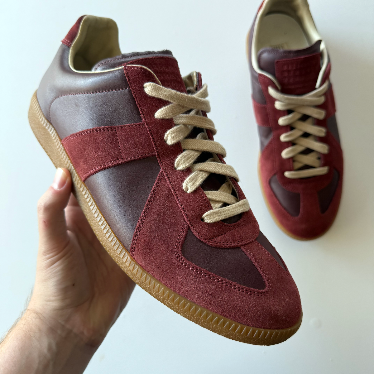 Maison Margiela 2015 Burgundy Oxblood GATs