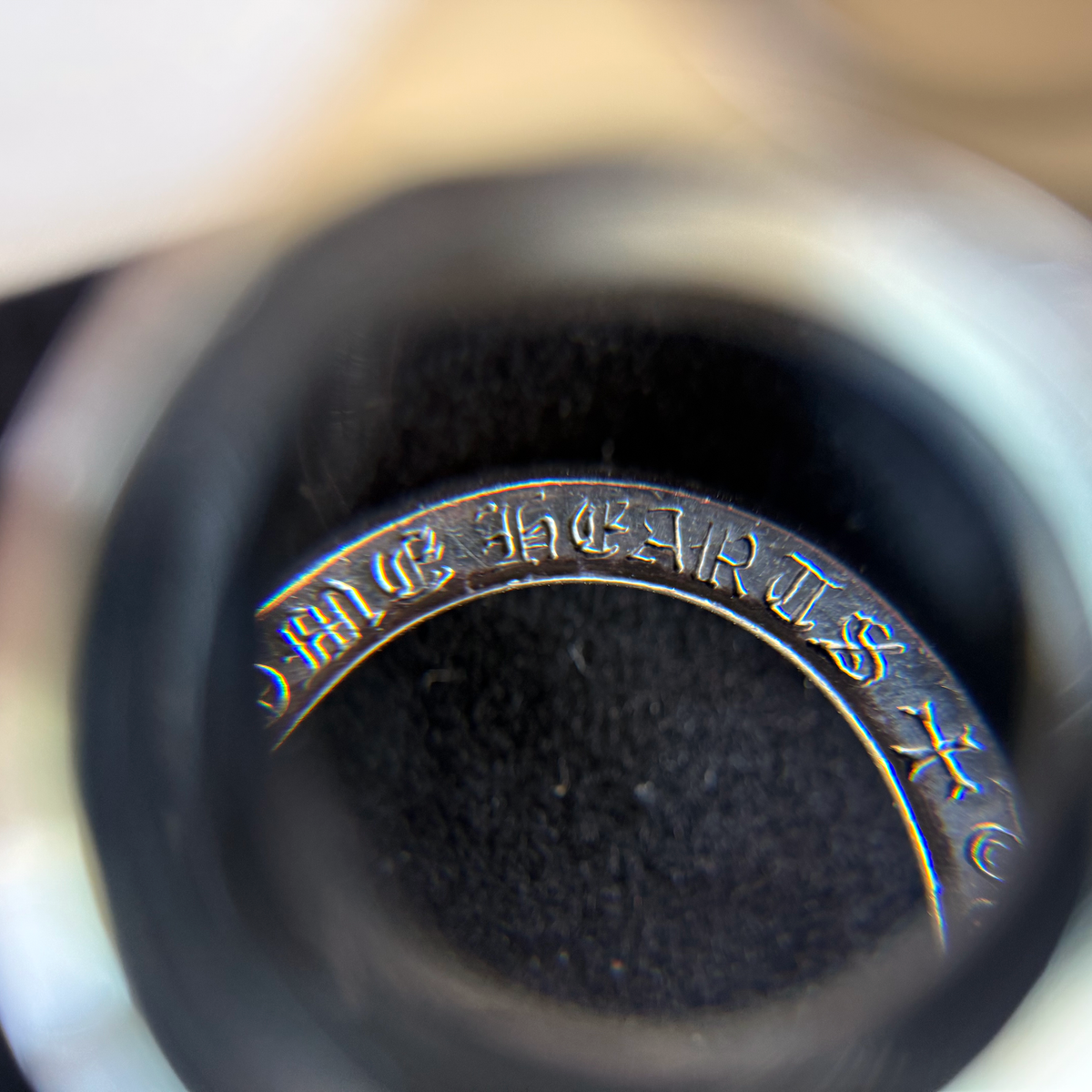 Chrome Hearts 3MM Plain Spacer Ring