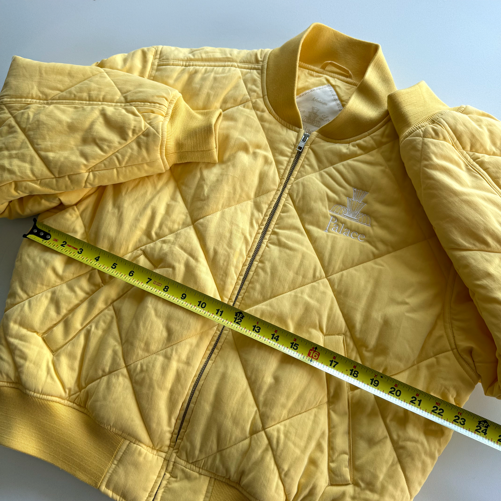 Palace SS21 London Fountain Diamond Quilted Bomber Jacket