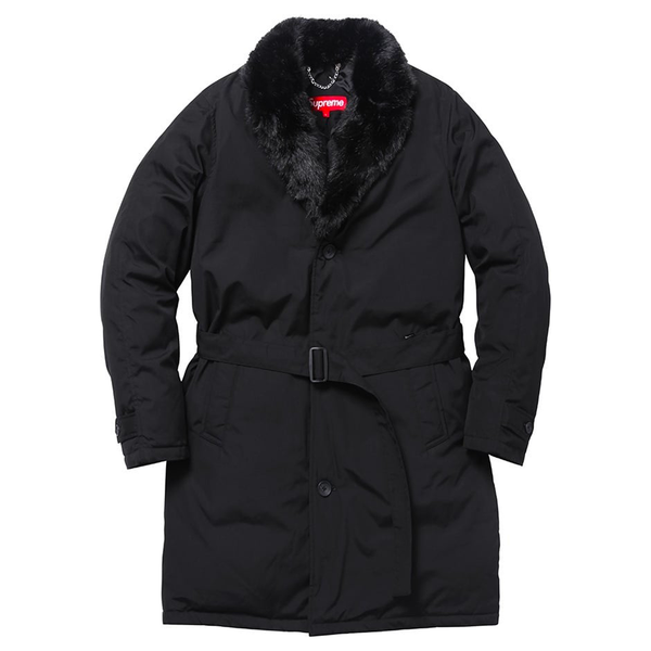 Supreme FW14 Down Trench Coat Jacket