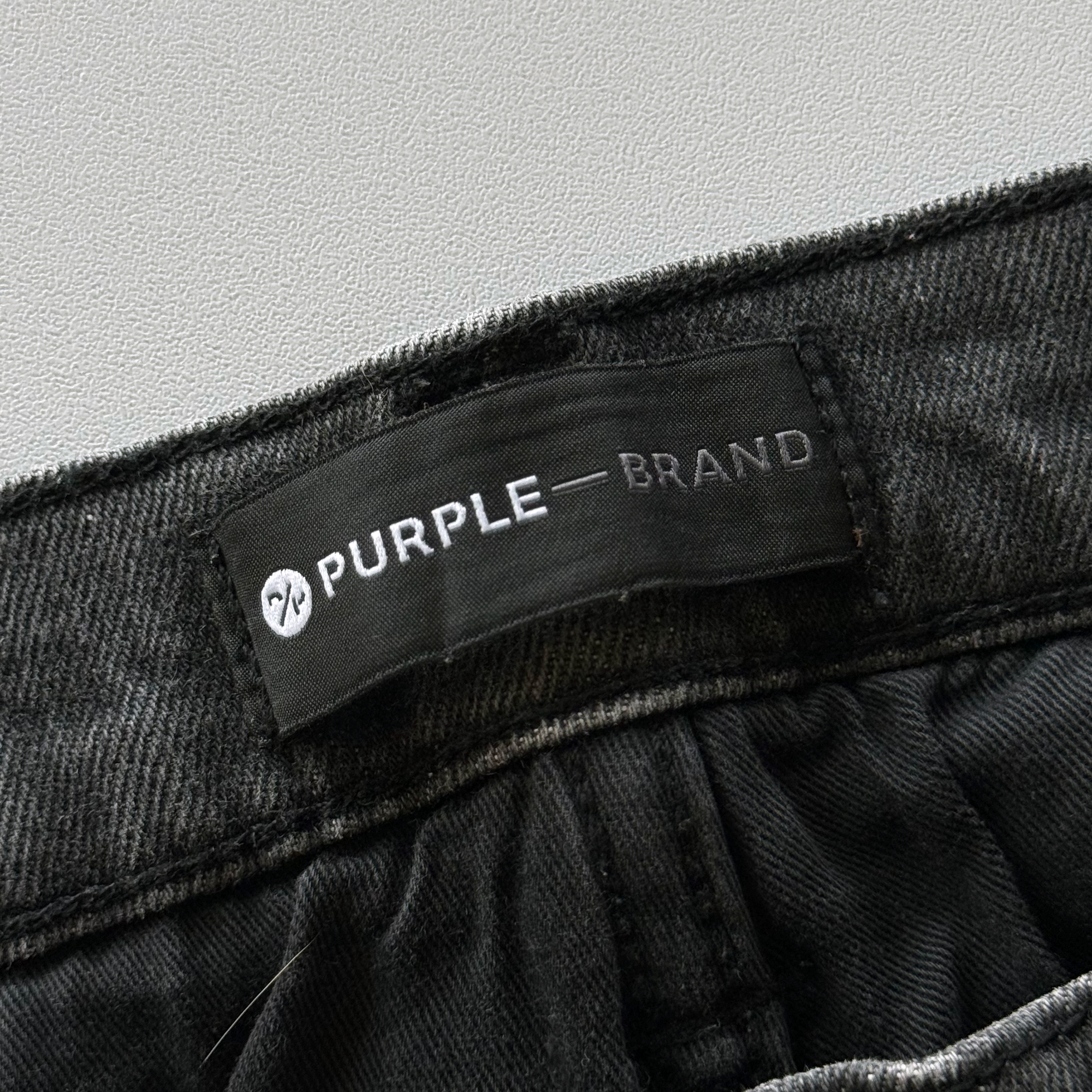 Purple Brand $275 Tiedye Stripe Pant Denim Jeans P001